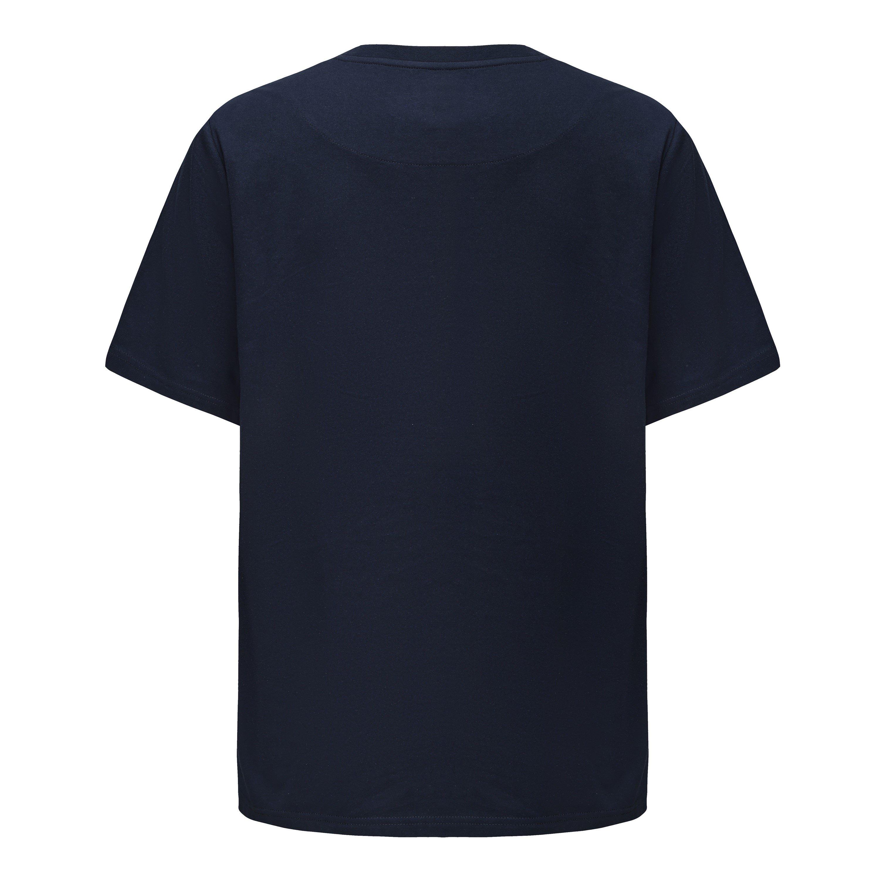 Navy - Pretty Green - Small Logo Tee Mens - 3