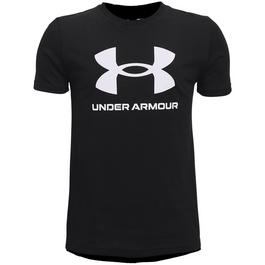 Under Armour BoysUA Sportstyle Logo Short Sleeve