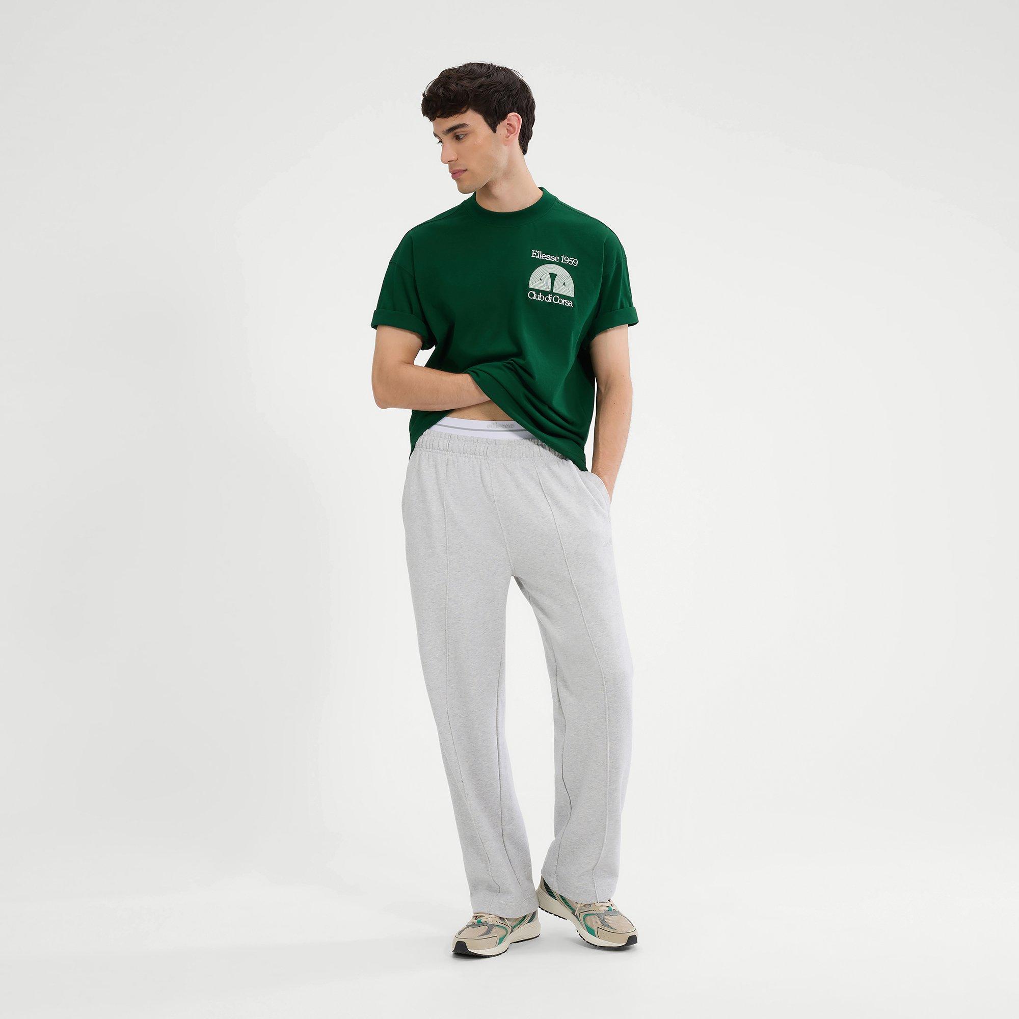 Ellesse Men's Club Corsa T-Shirt - Dark Green - Large