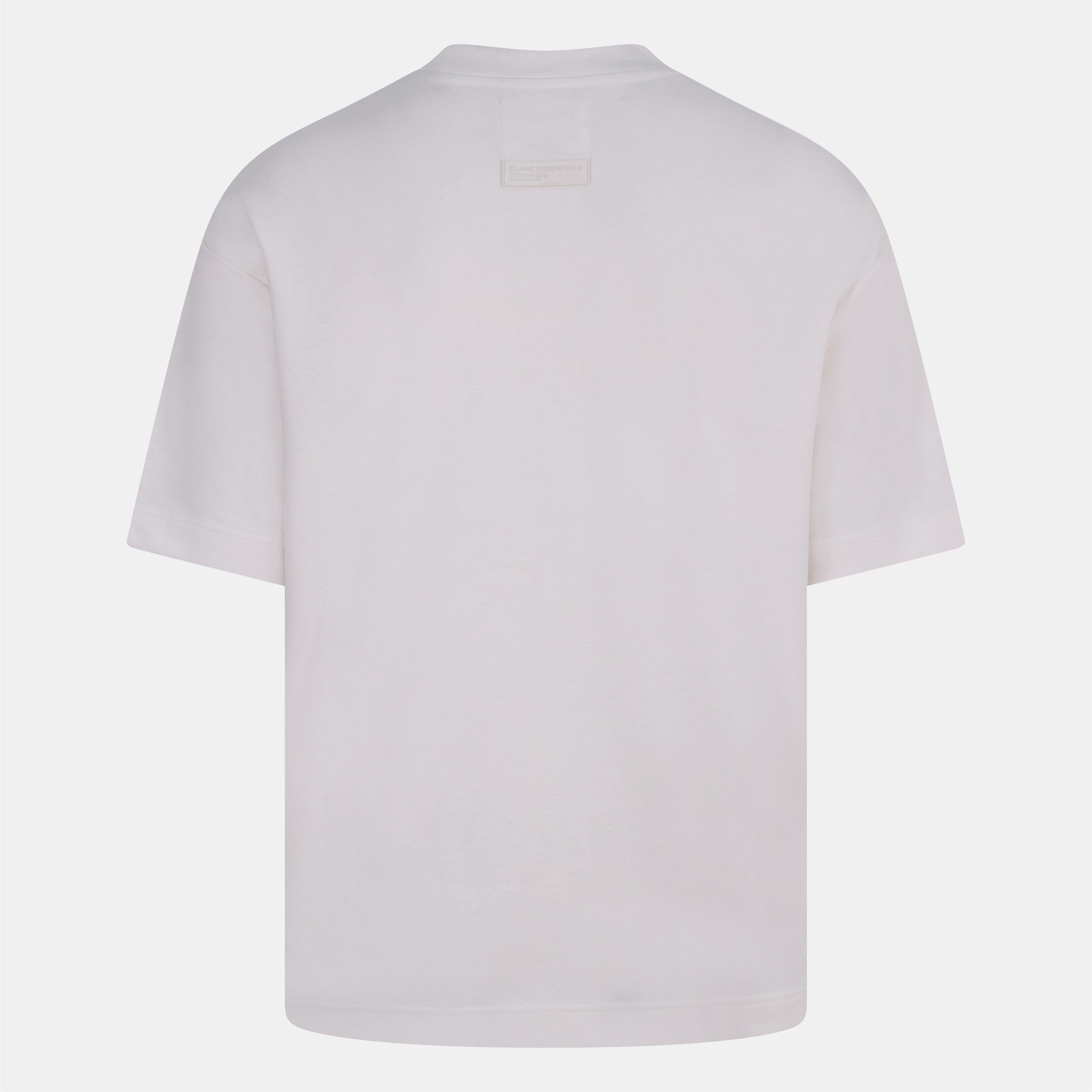 Off White - Blank Essentials - Men's Football Oversized T-Shirt - 2