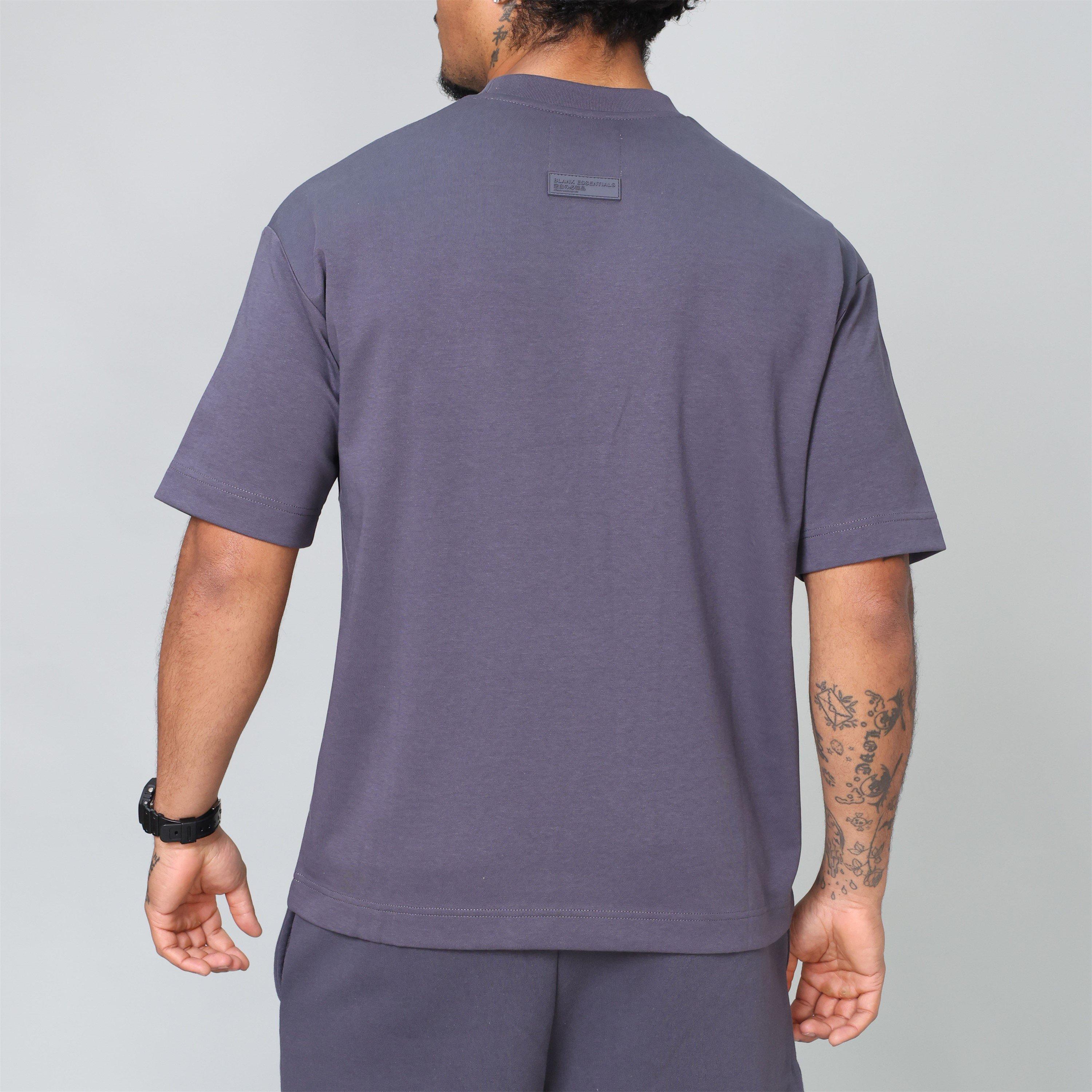 Thunder - Blank Essentials - Men's Football Oversized T-Shirt - 4