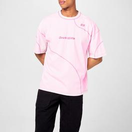 Jack Wills JW Sunbleach Cut And Sew T Shirt