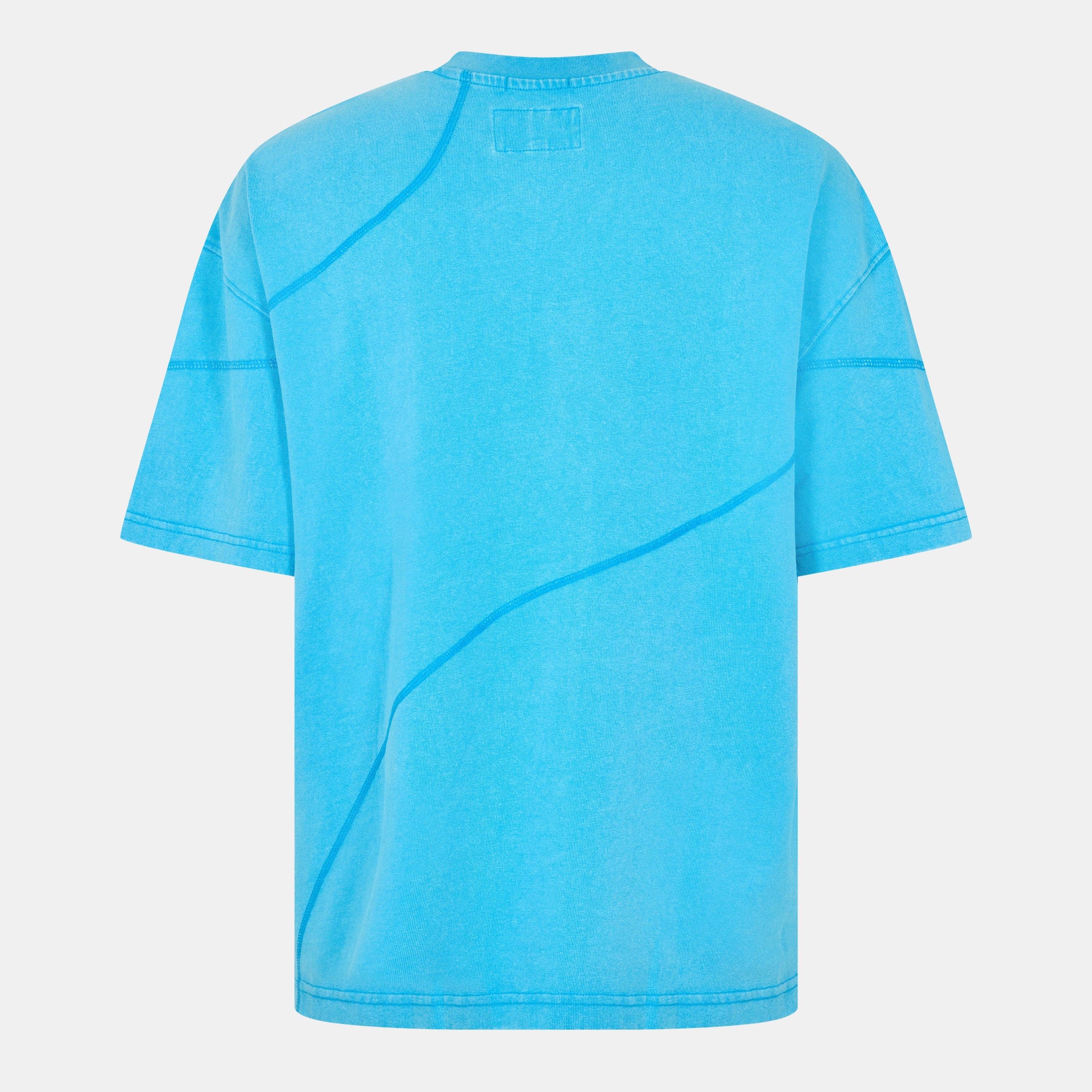 Cyan - Jack Wills - Sunbleach Cut & Sew T-Shirt - 2