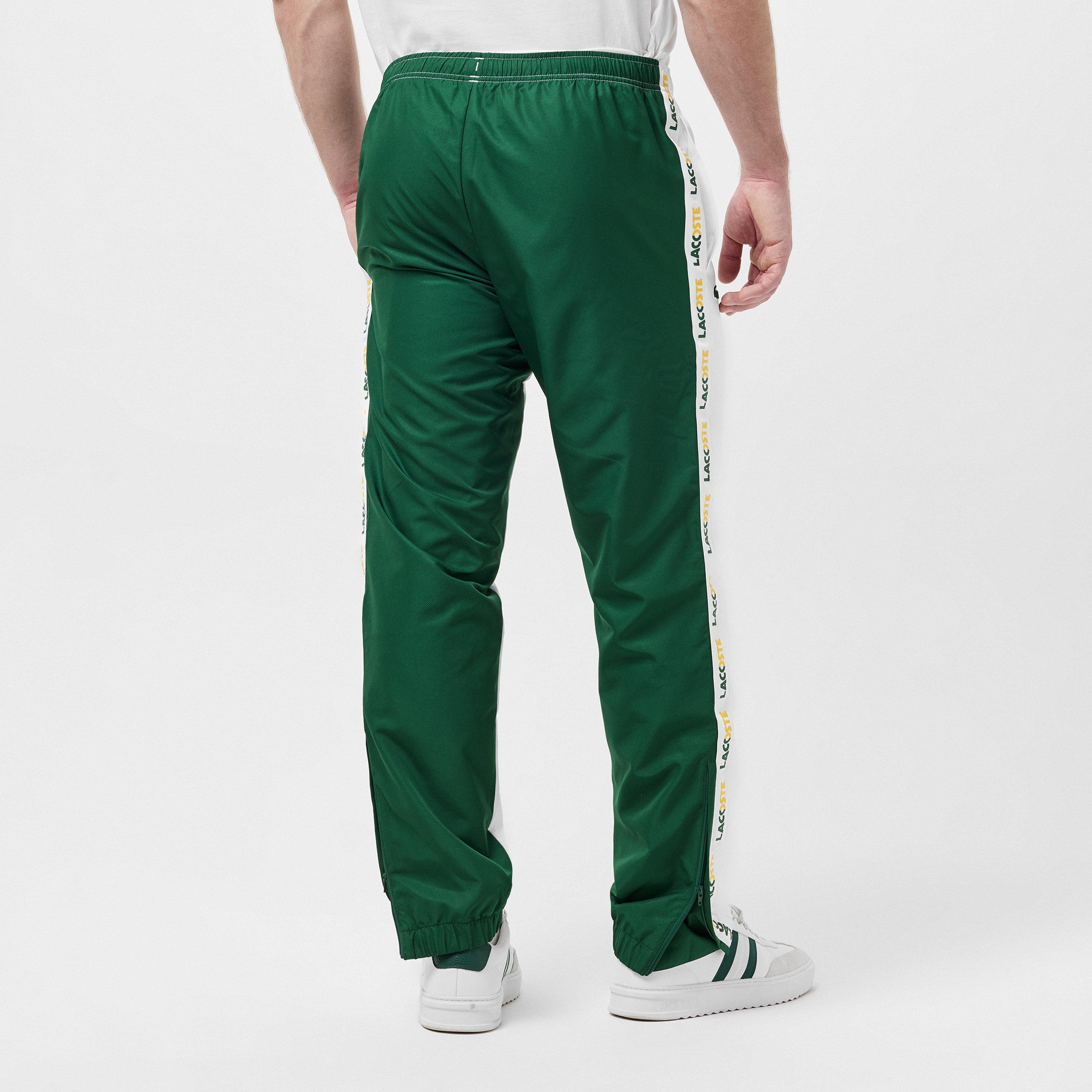 Branco/Verde - Lacoste - Tape Trackpants - 4