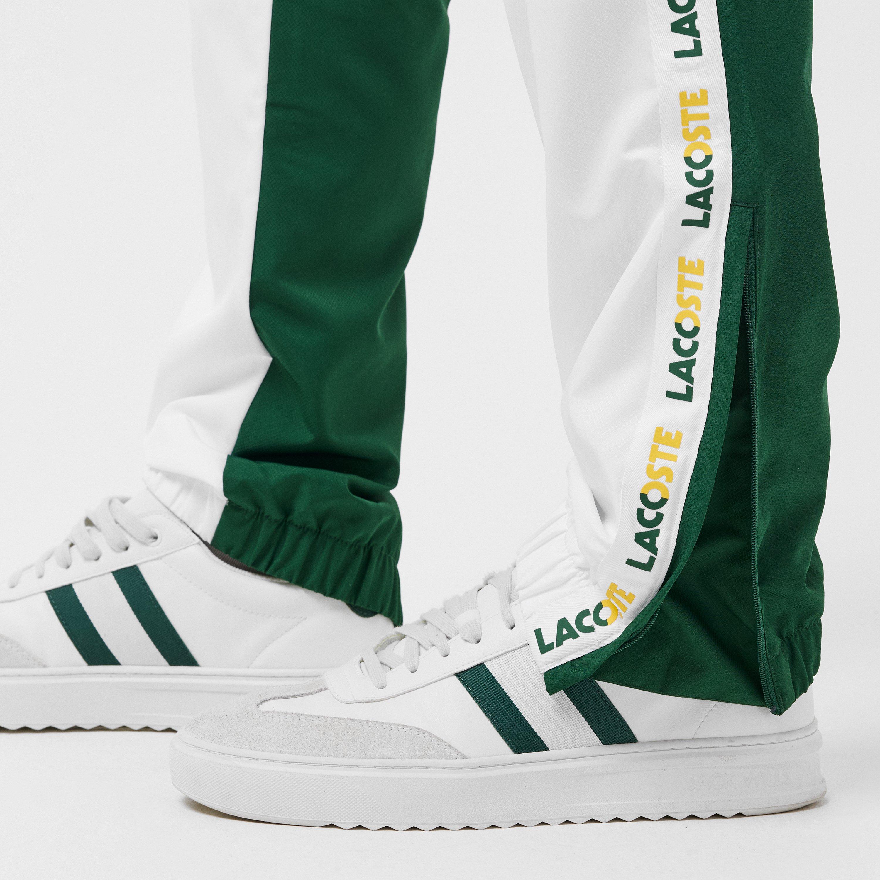 Branco/Verde - Lacoste - Tape Trackpants - 5