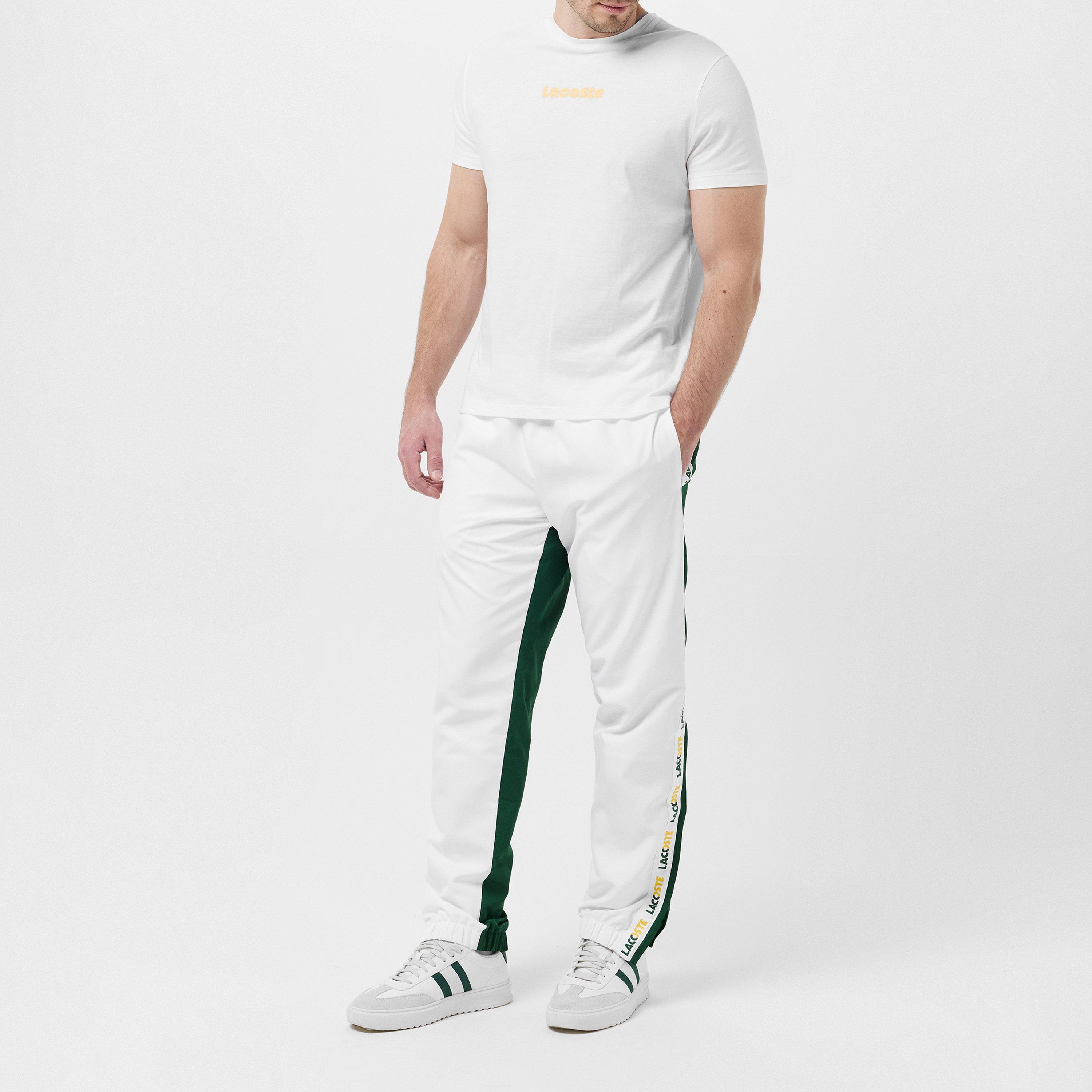 Branco/Verde - Lacoste - Tape Trackpants - 6