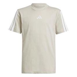 adidas 3 Stripe Essentials T-Shirt Junior