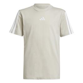 adidas 3 Stripe Essentials T-Shirt Junior