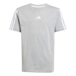 adidas 3 Stripe Essentials T-Shirt Junior