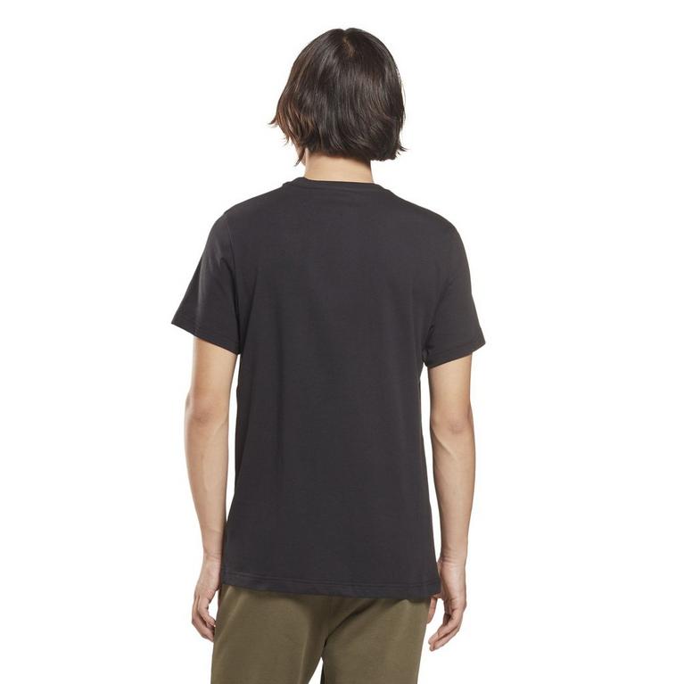 Schwarz - Reebok - Boys Elements Graphic T-Shirt - 4