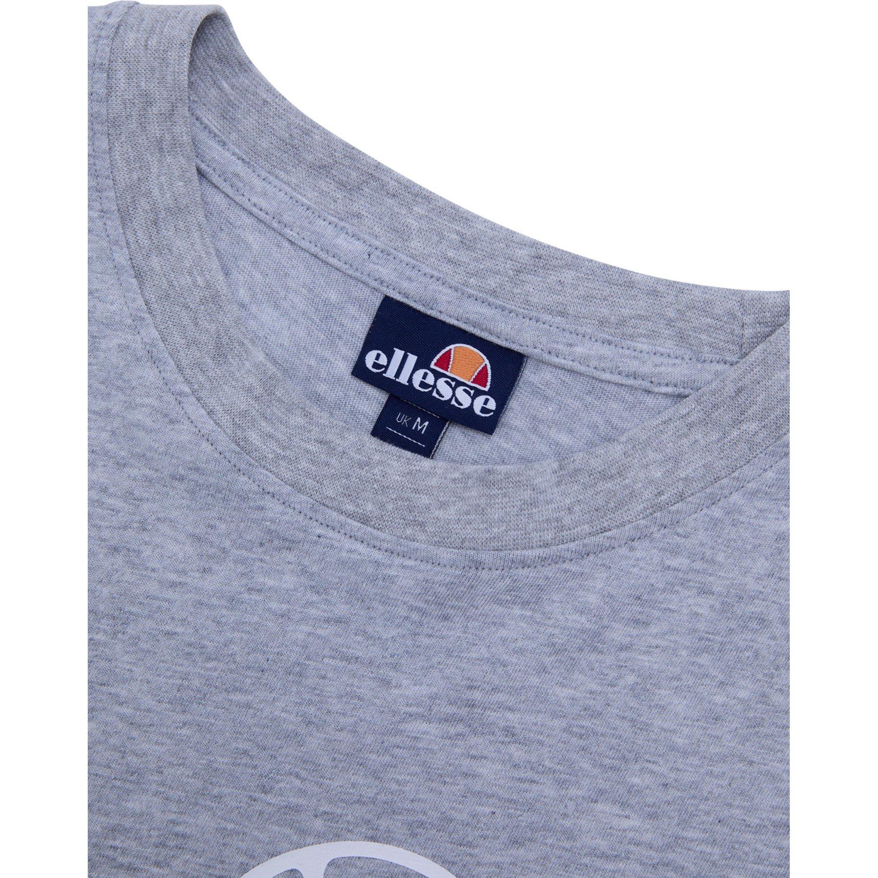 Grey Marl - Ellesse - Terni Regular Fit T-Shirt - 4