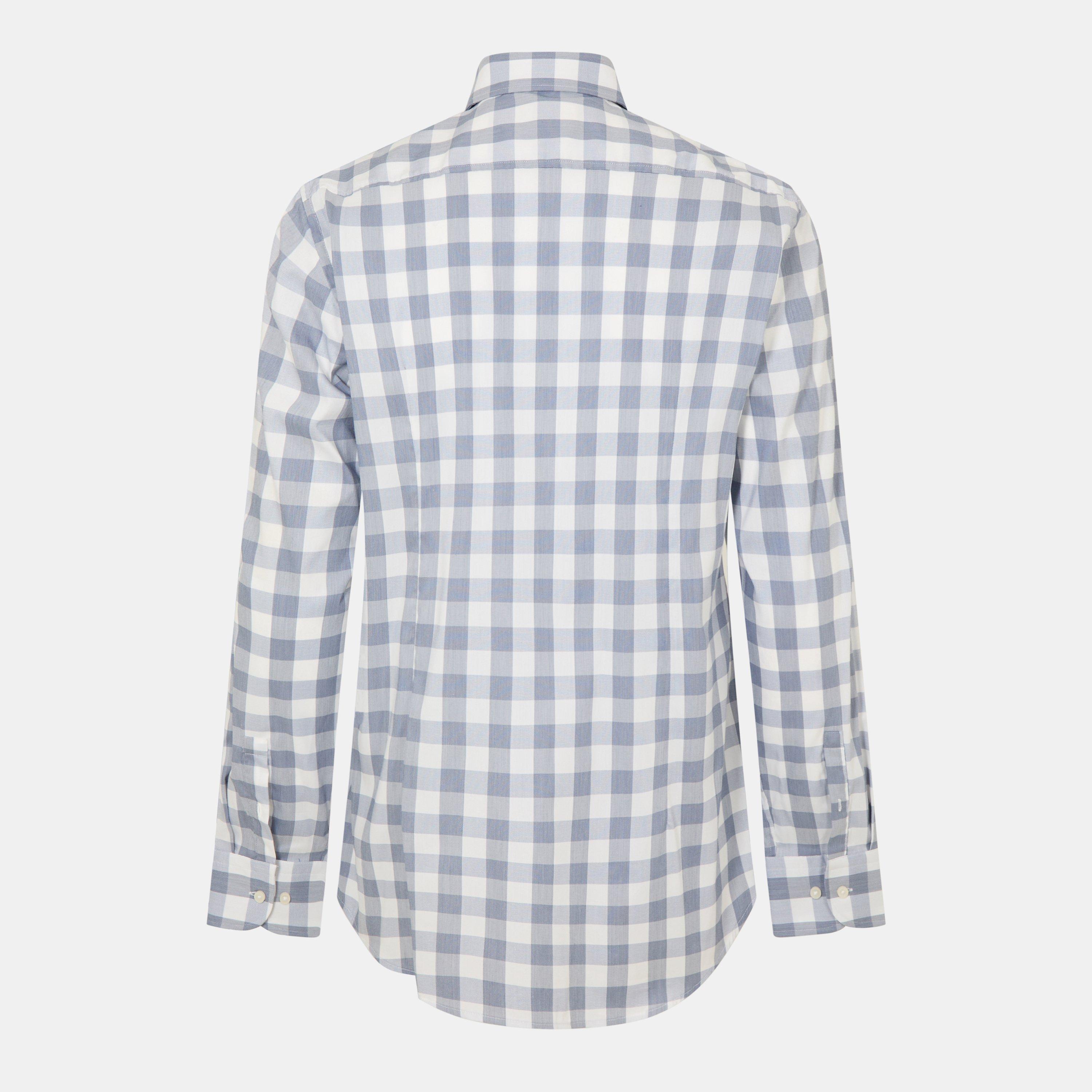 Dark Blue - Boss - Men's P Hank Spread Slim Fit T-Shirt - 2