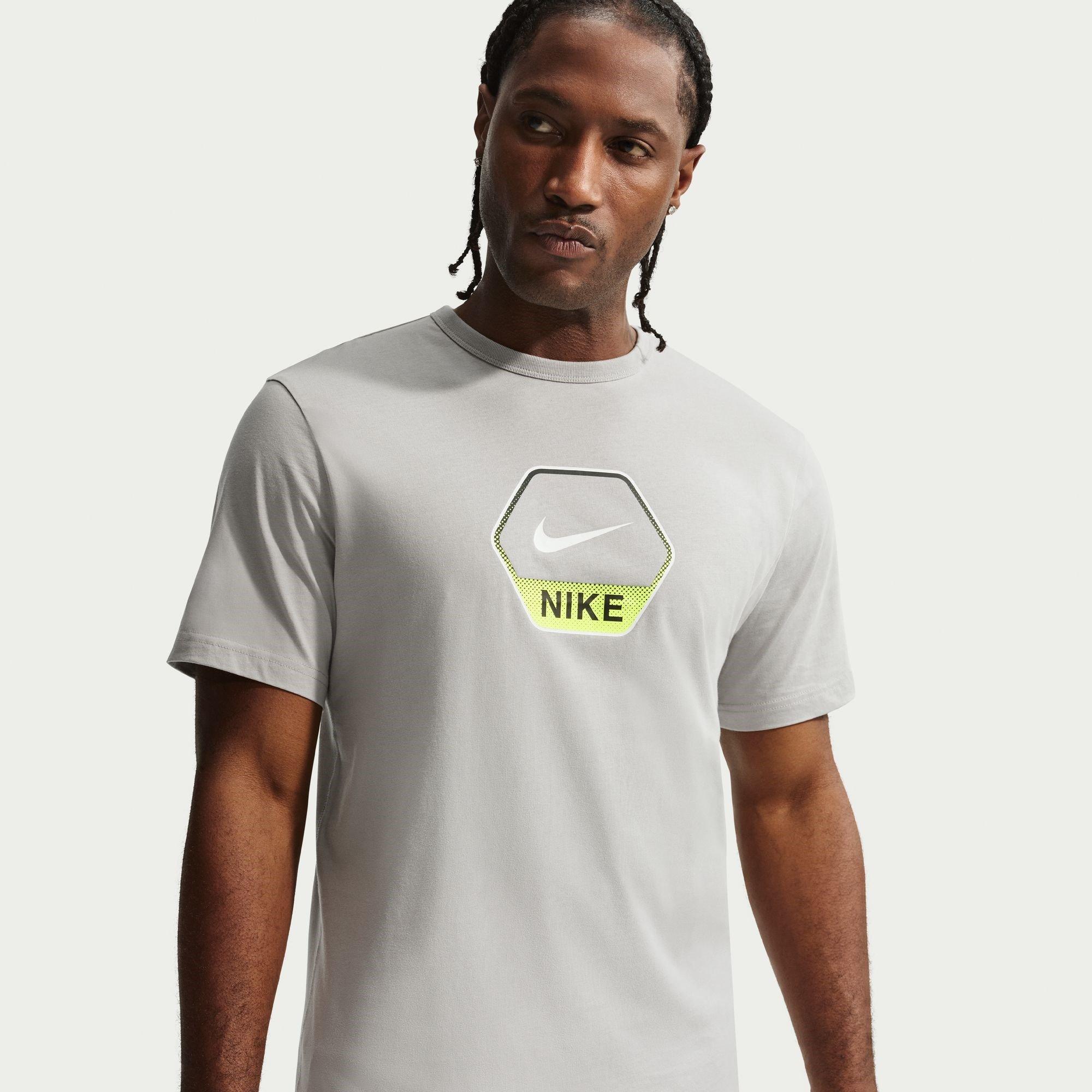 Nike Men's T-Shirt - Grey - M
