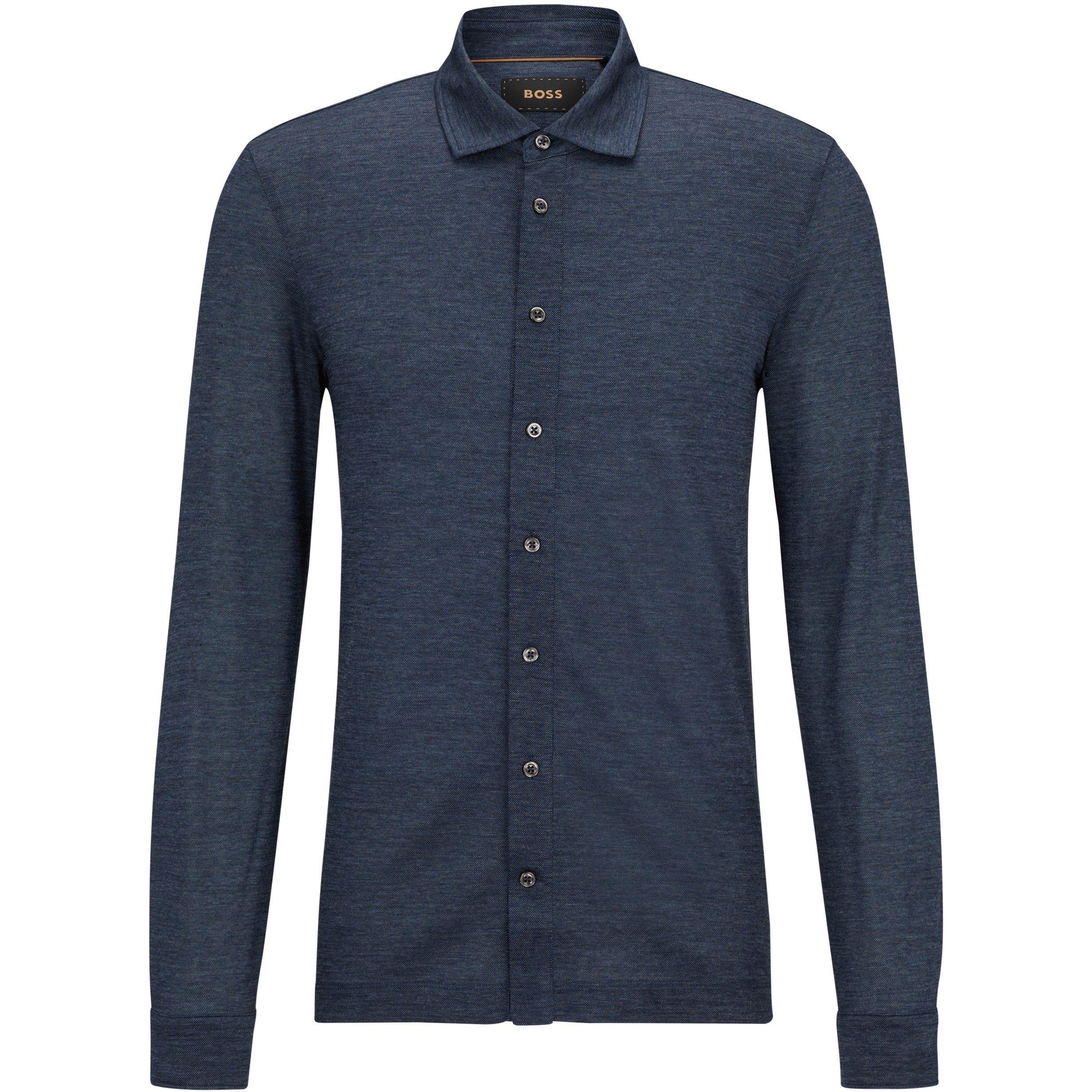 Dark Blue - Boss - Men's Pointer T-Shirt - 1
