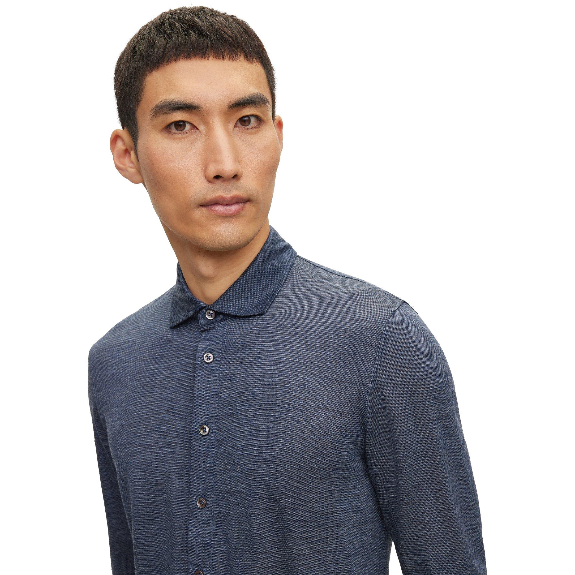 Dark Blue - Boss - Men's Pointer T-Shirt - 4