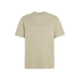 Calvin Klein Comfort Debossed Logo T Shirt