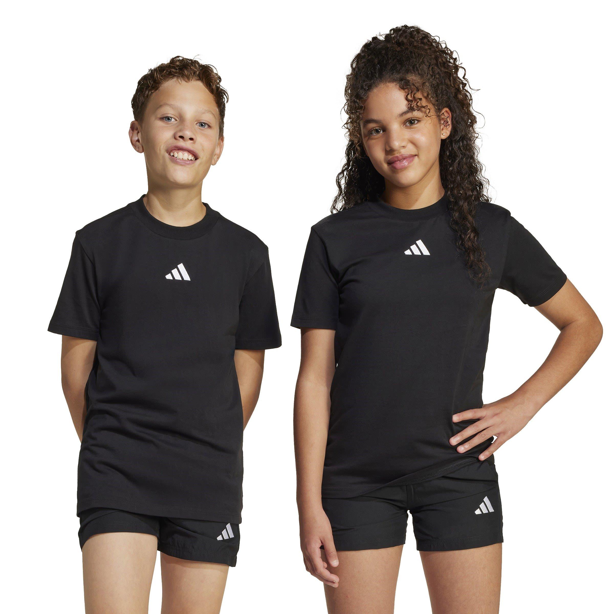 Black/White - adidas - Essentials Juniors T-Shirt - 2