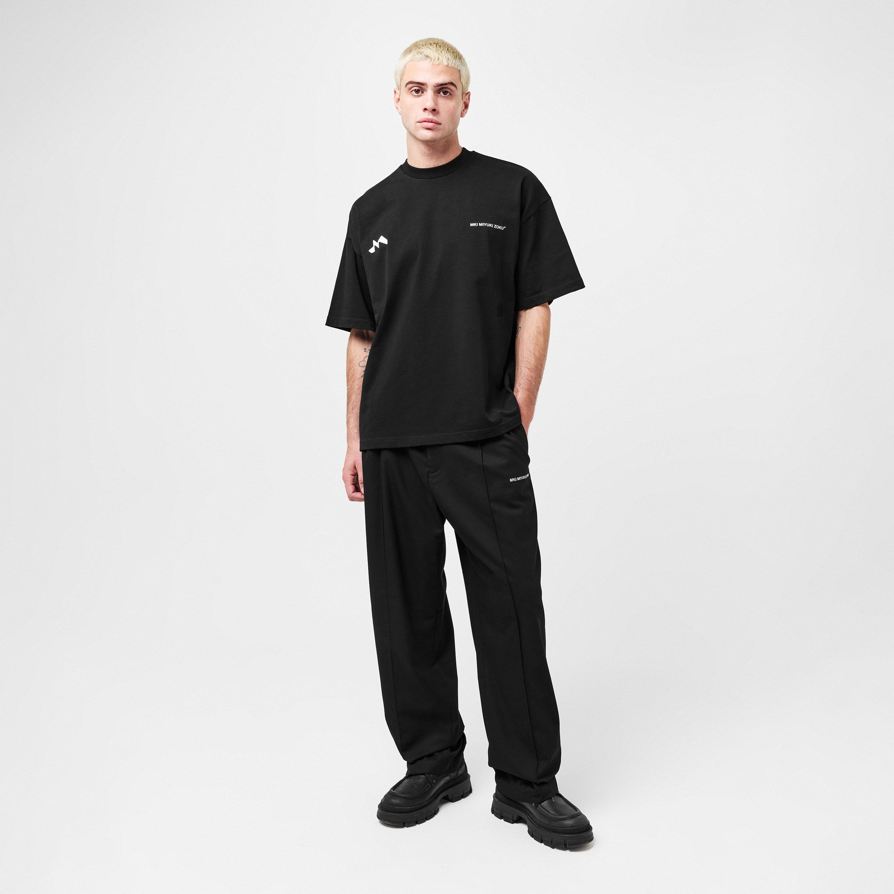 Black - MKI MIYUKI ZOKU - MKI Silhouette Tee Sn54 - 6