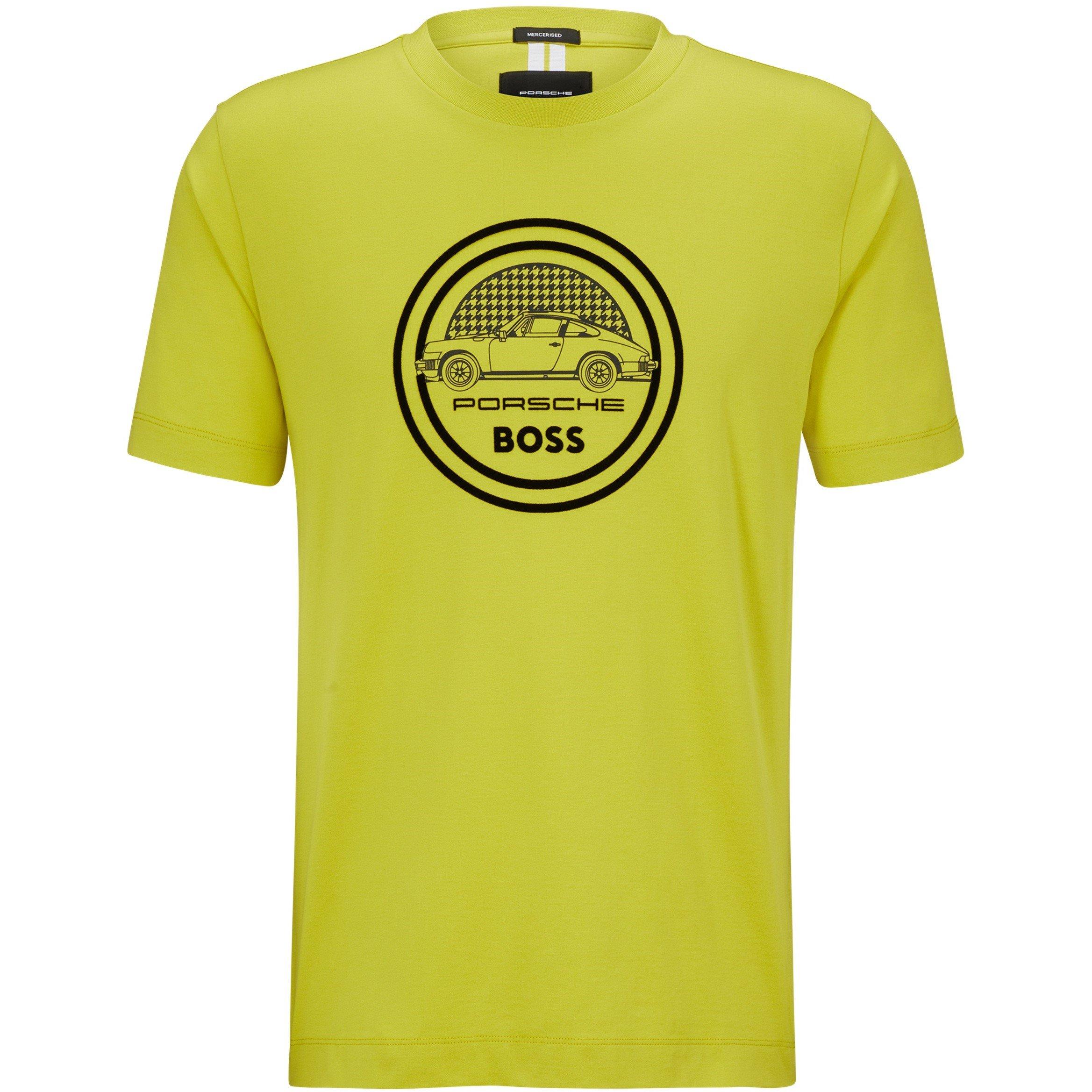 Boss Men's Tiburt Ps T-Shirt - Green - S