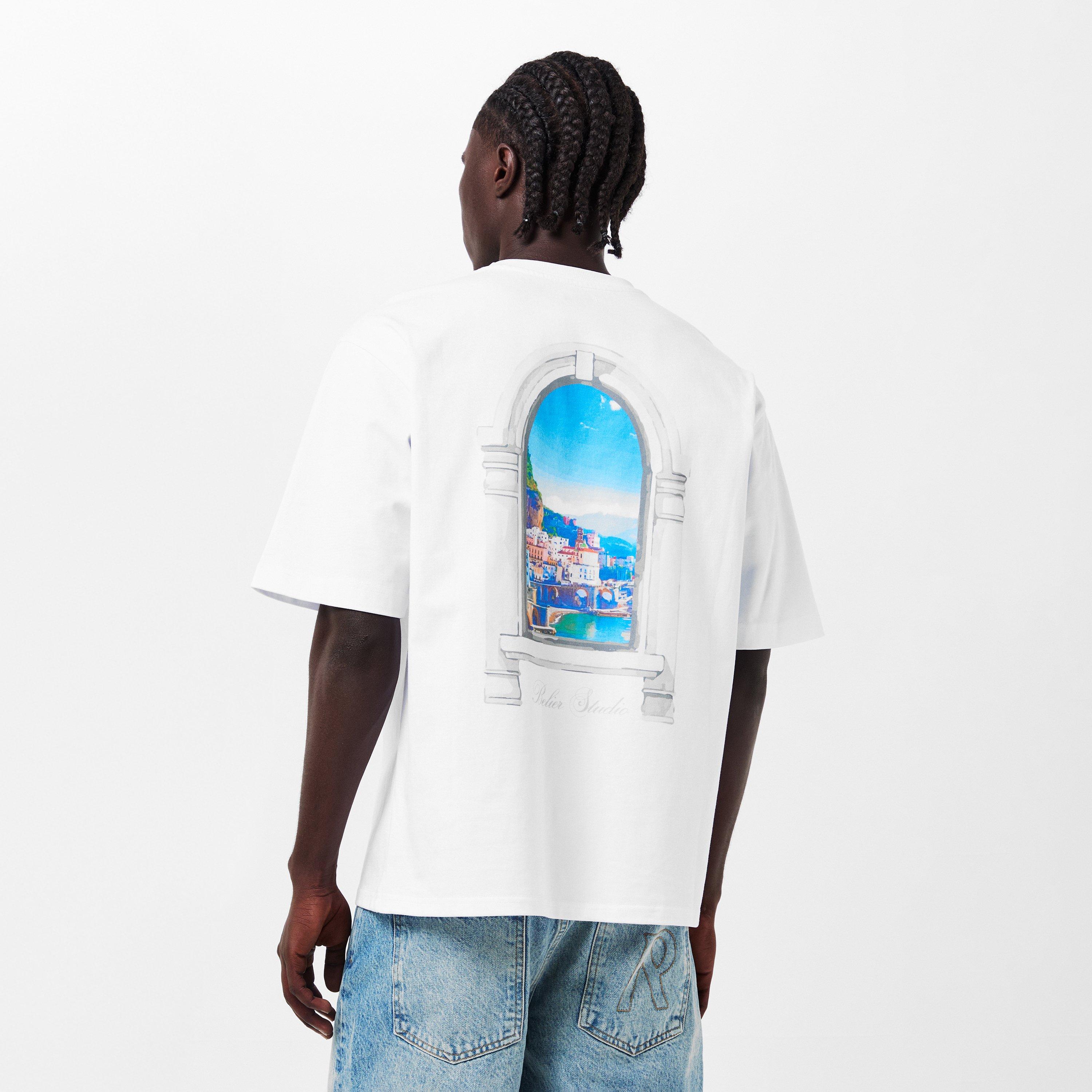 White - BELIER - Men's T-Shirt - 4
