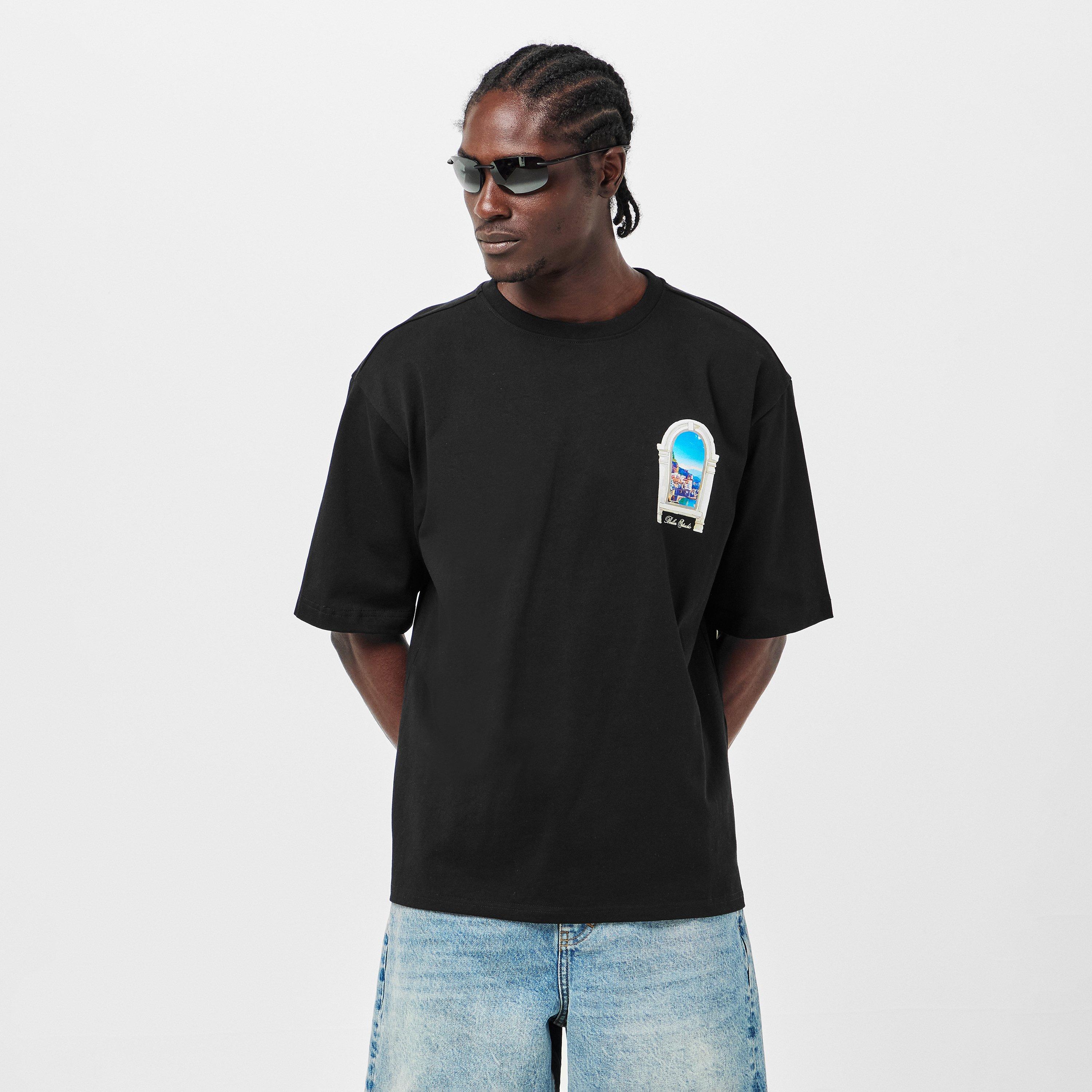 Black - BELIER - Men's Regular Fit T-Shirt - 3
