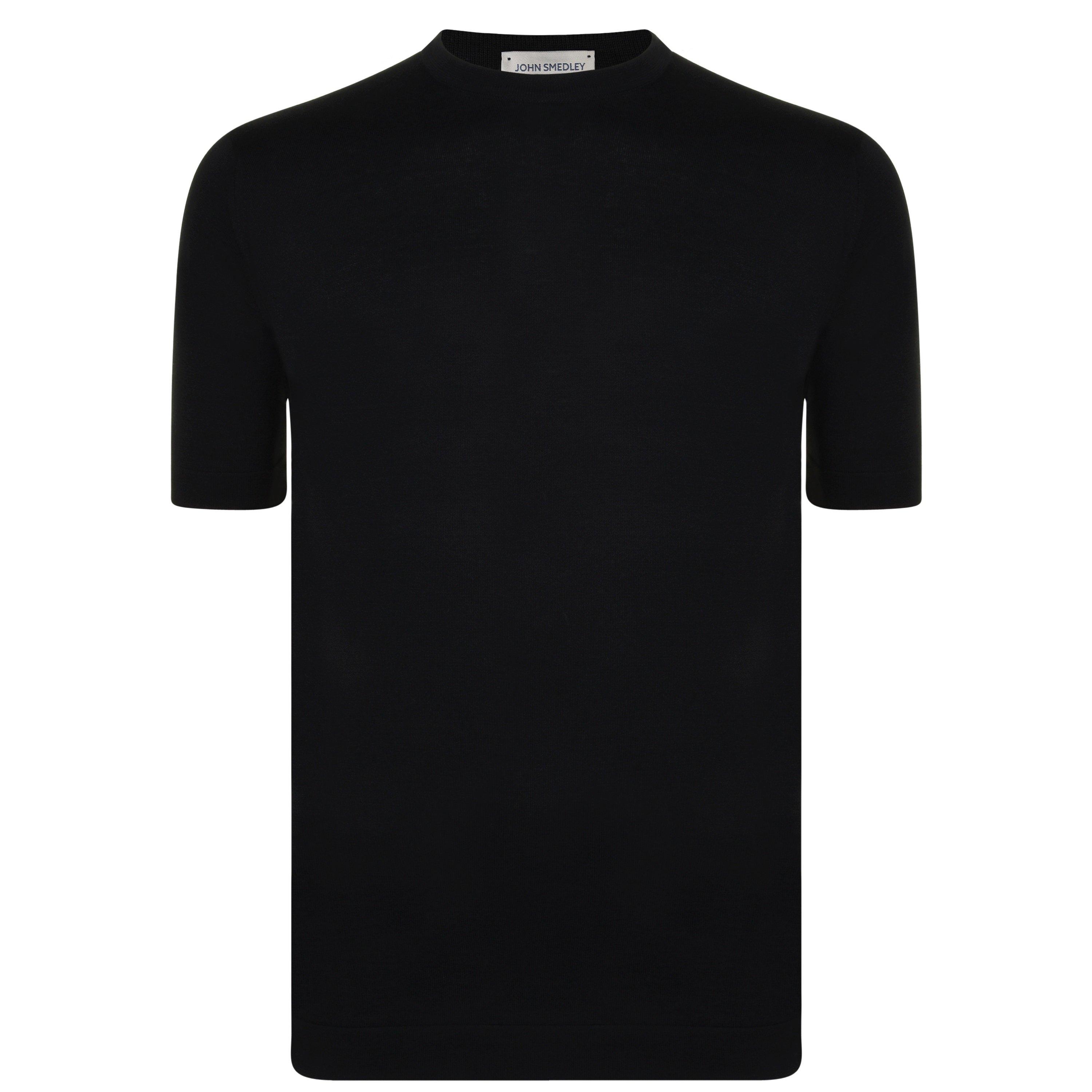 Tシャツ・カットソー JOHN SMEDLEY Men T Shirts LORCA WHITE Lorca - John Smedley's Sea Island Cotton T-Shirt | John