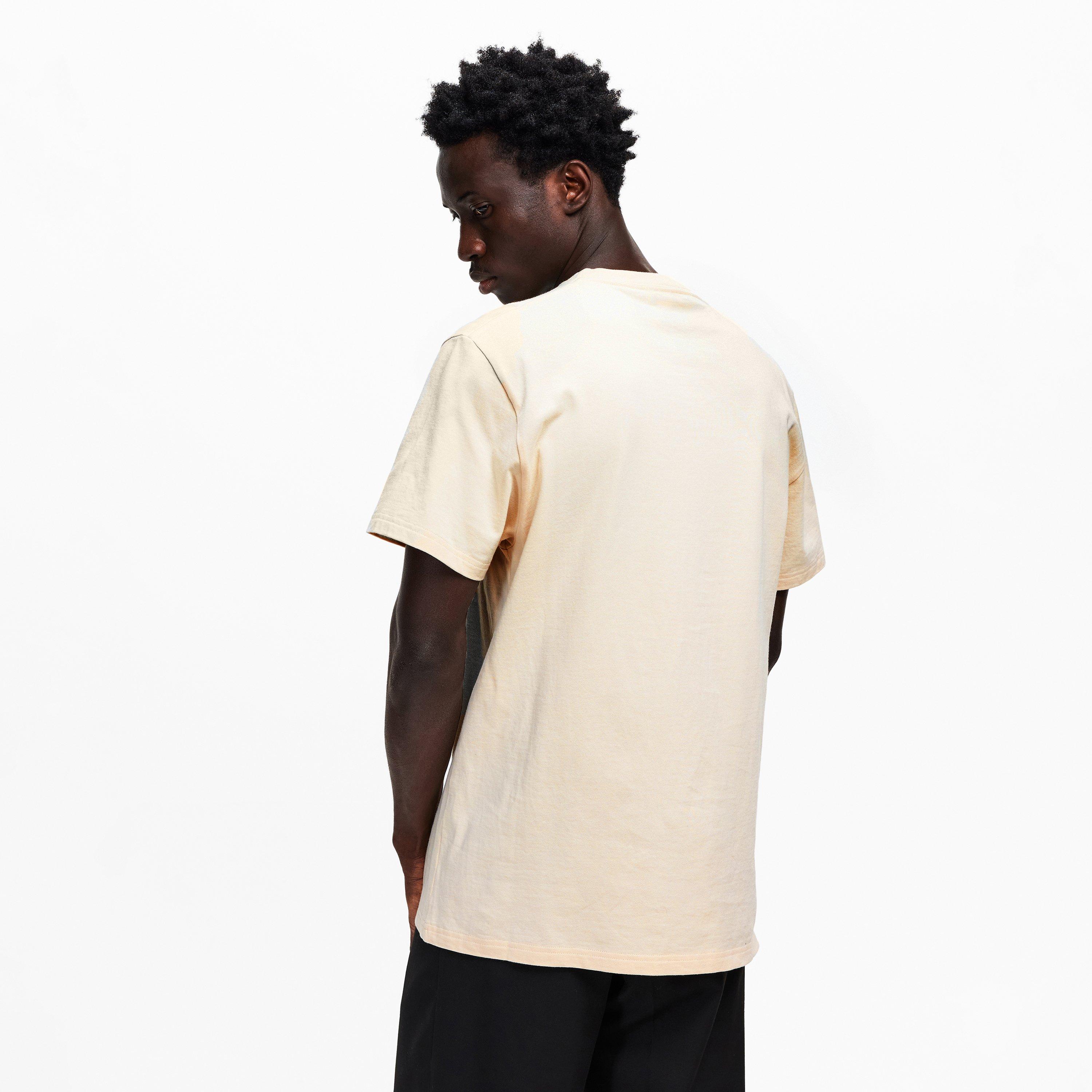 Gesso/Ice Blue - Alexander McQueen - Men's Alex Flock Print T-Shirt - 4