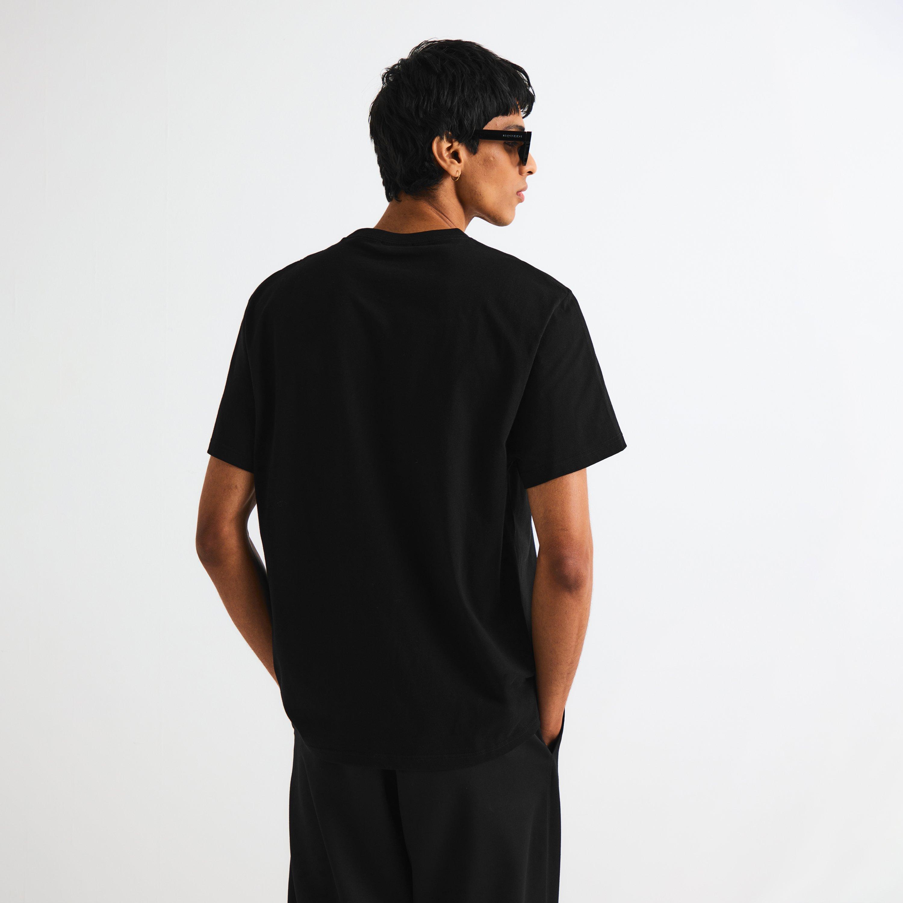 Black/Multi - Alexander McQueen - Men's Alex Confetti Print T-Shirt - 4