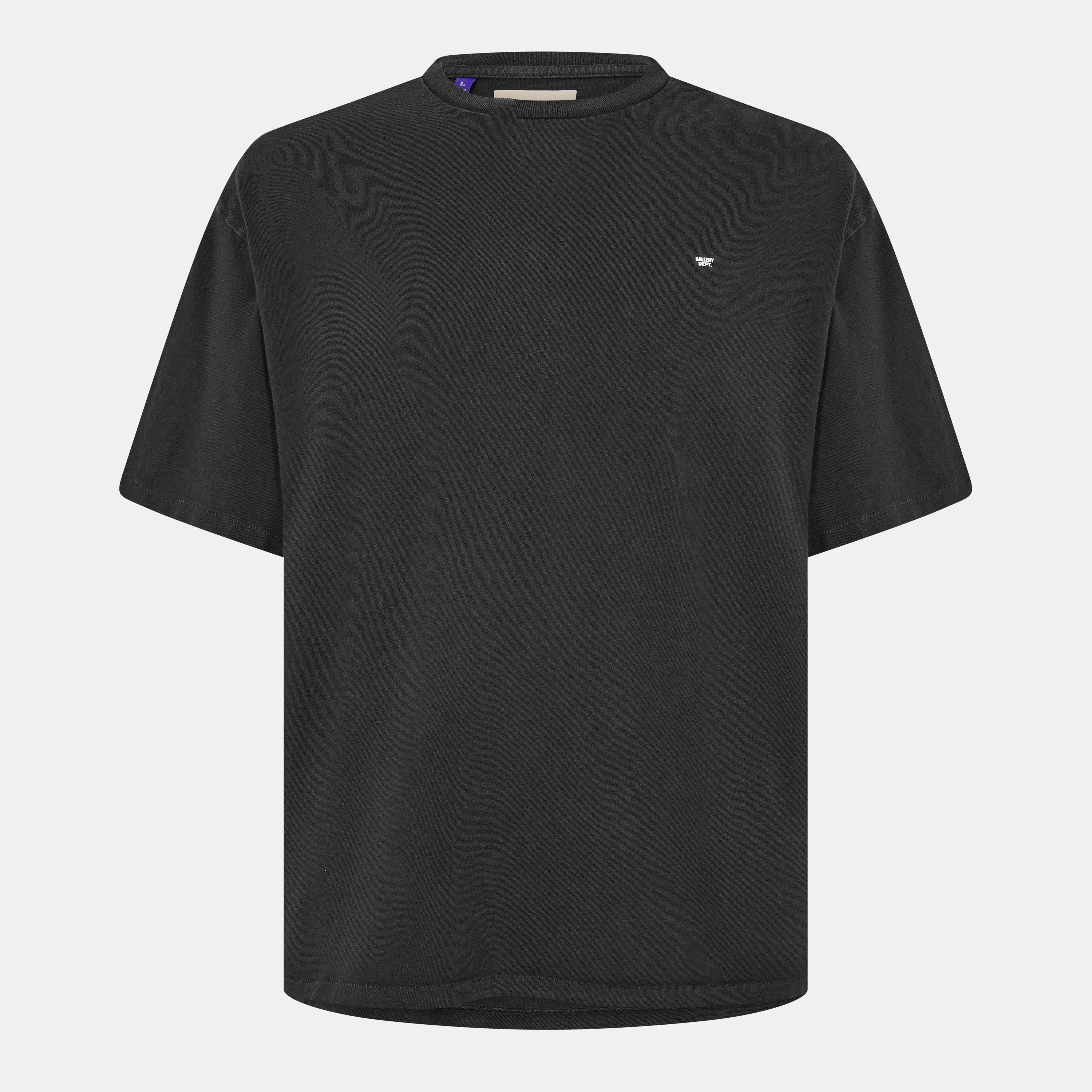 Black - Gallery Dept - Mens Micro Logo T-Shirt - 1