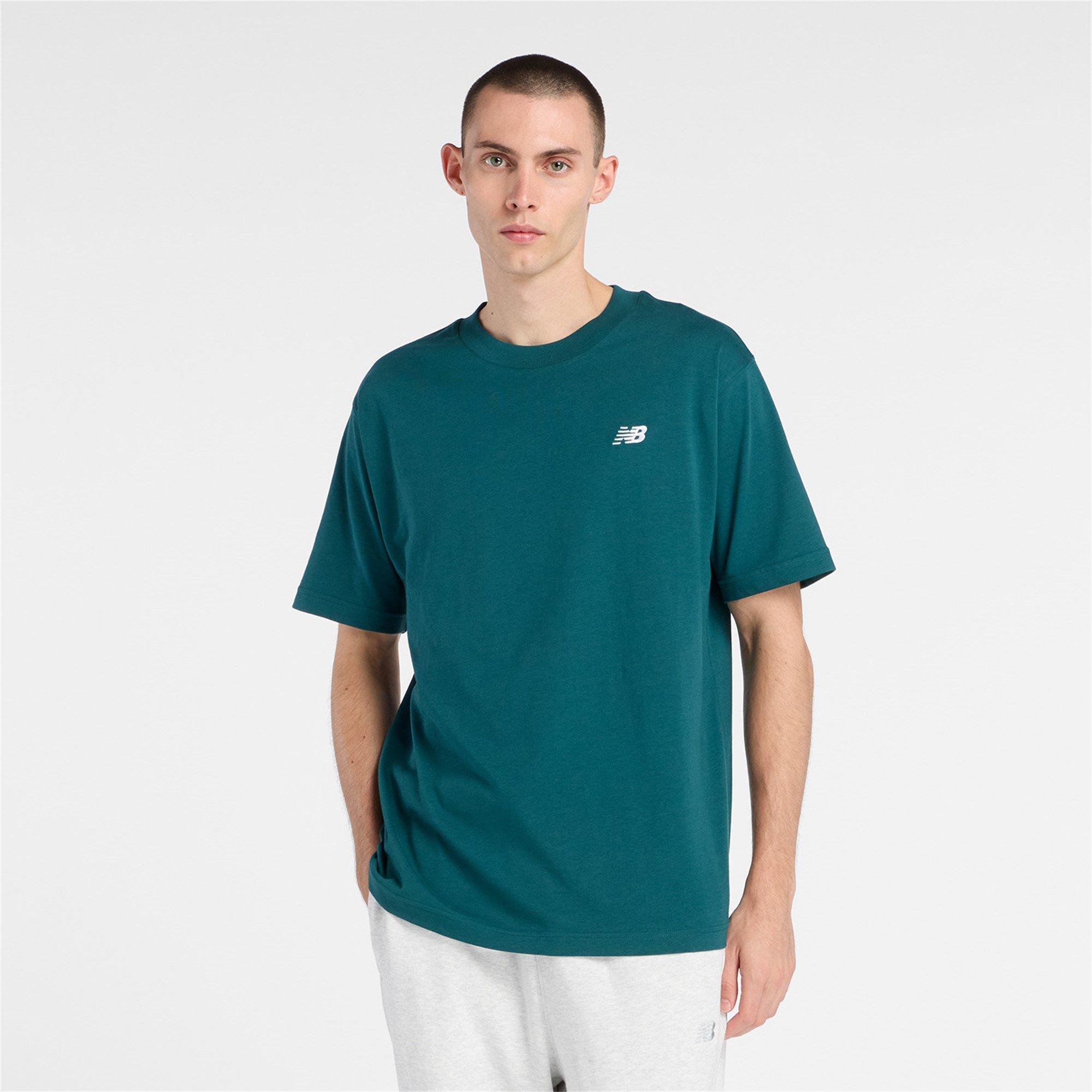 New Balance Men's Sptessctntee Bk Xl T-Shirt - Green - 2XL