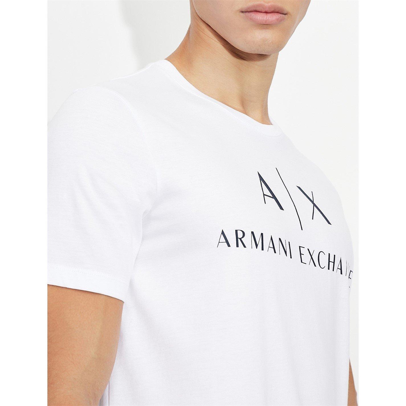 Wit 1100 - Armani Exchange - Logo T-Shirt - 13