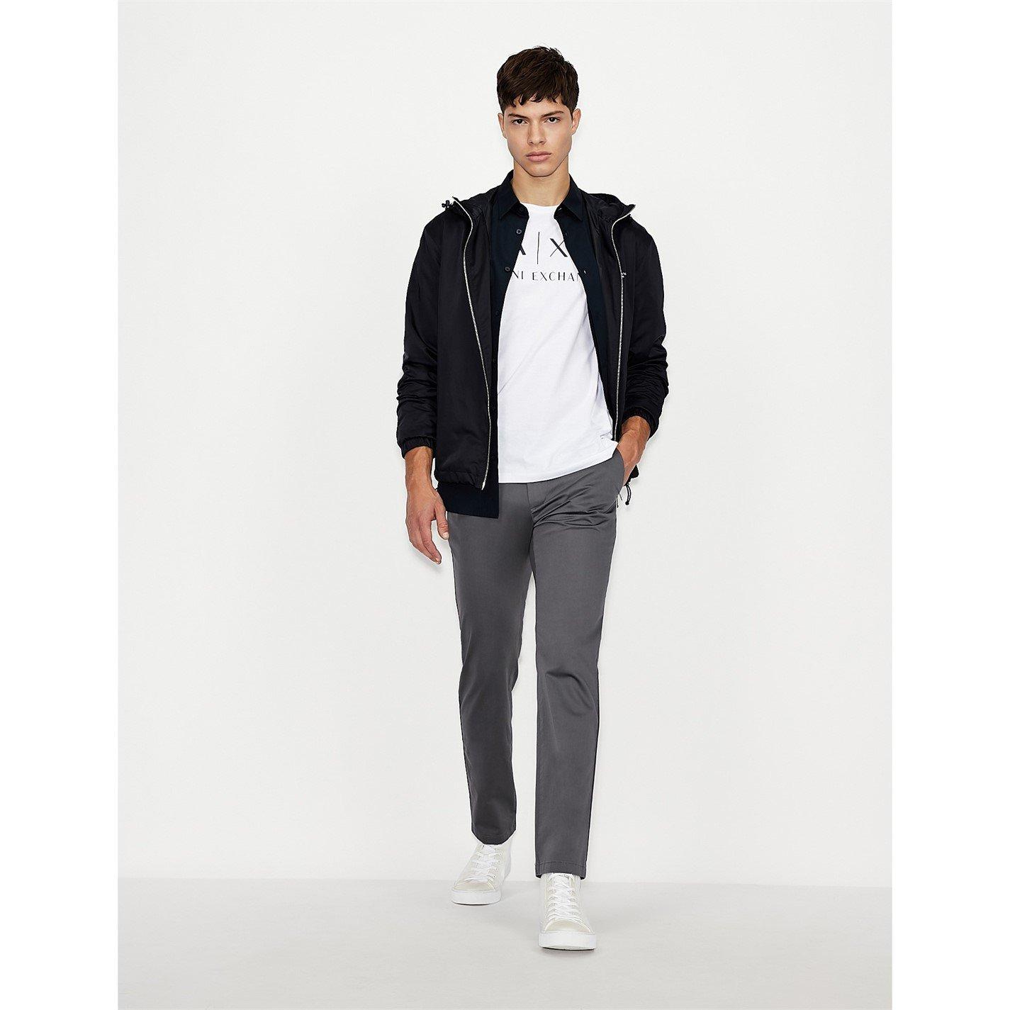 Wit 1100 - Armani Exchange - Logo T-Shirt - 5