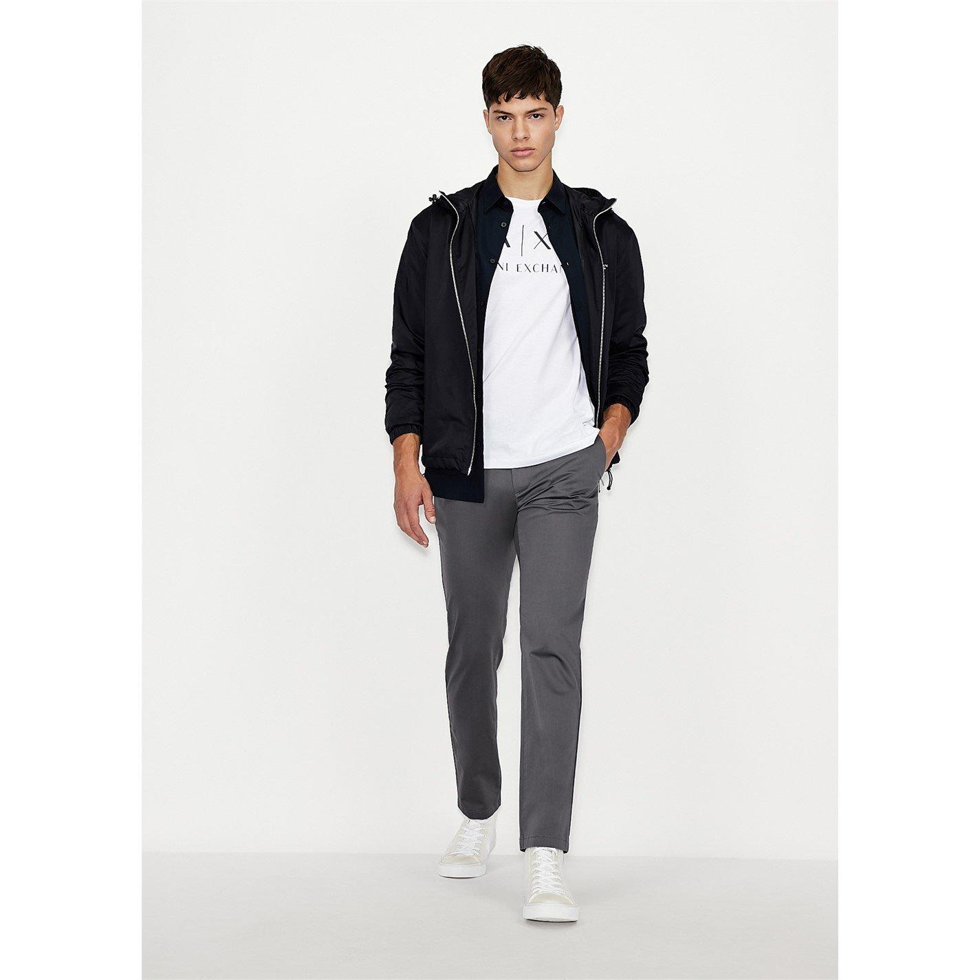 Wit 1100 - Armani Exchange - Logo T-Shirt - 9