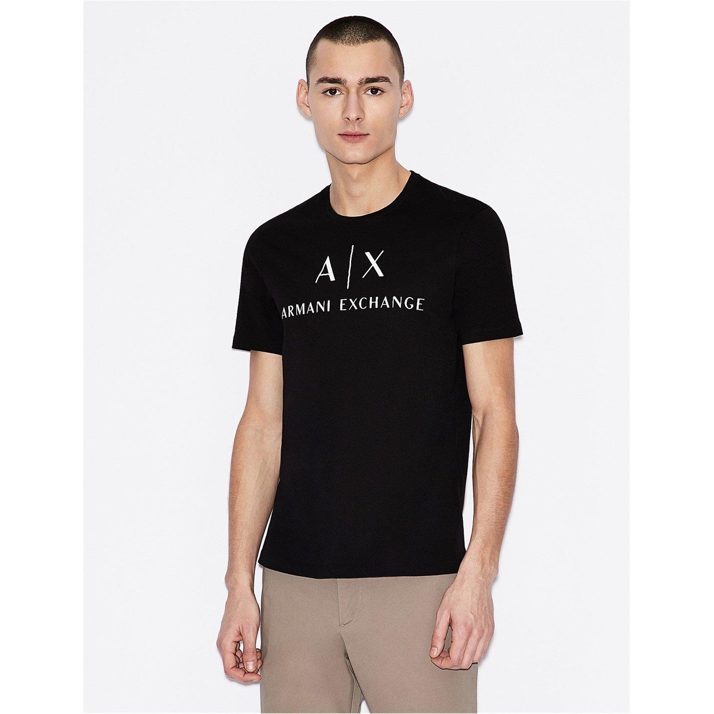 Black 1200 - Armani Exchange - Logo T-Shirt - 3
