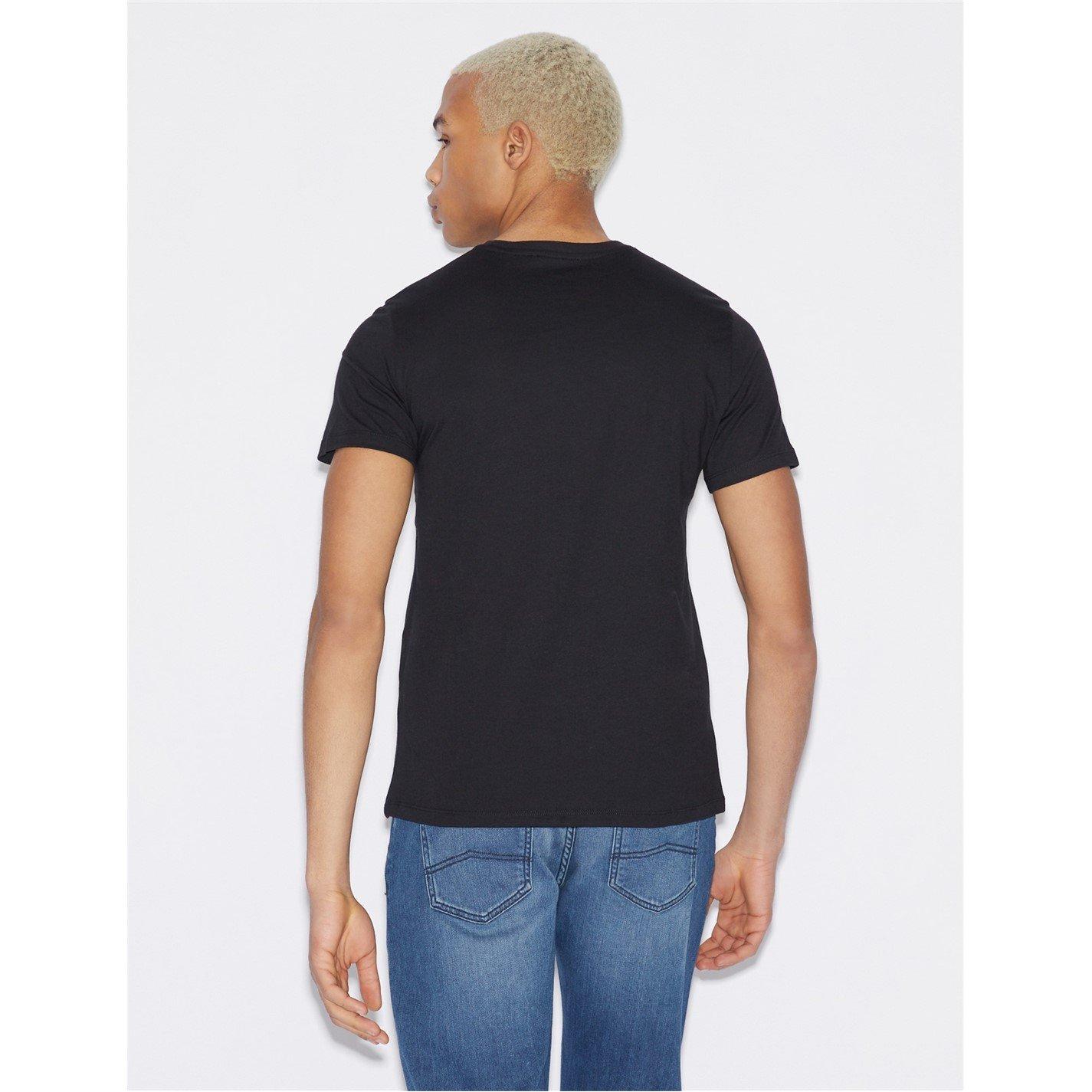 Black 1200 - Armani Exchange - Logo T-Shirt - 4