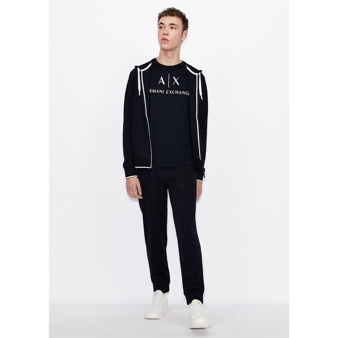 Armani Exchange Men's Navy 1510 Logo T-Shirt - M