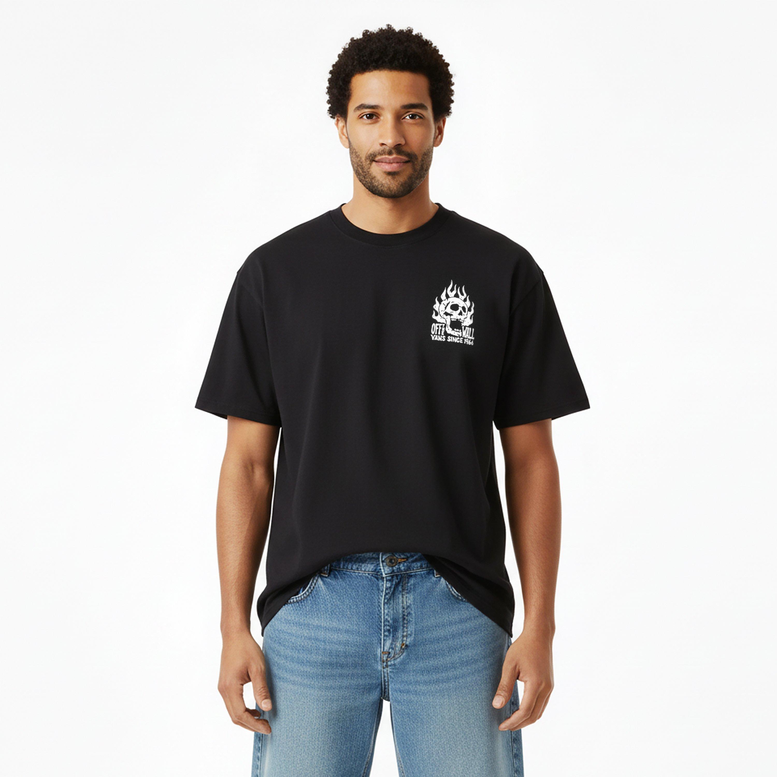 Black - Vans - Men's T-Shirt - 3