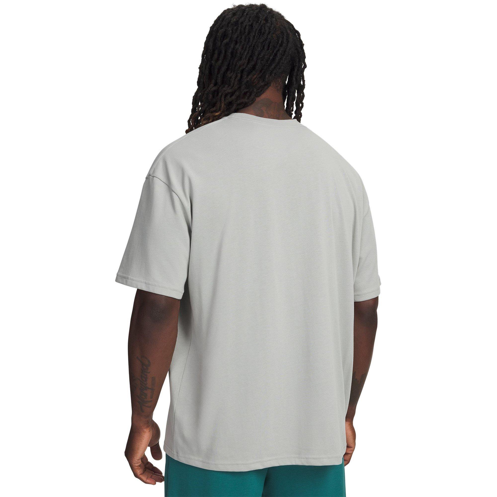 Titanium/Green - Under Armour - UA HWT WM SS Sn63 - 2