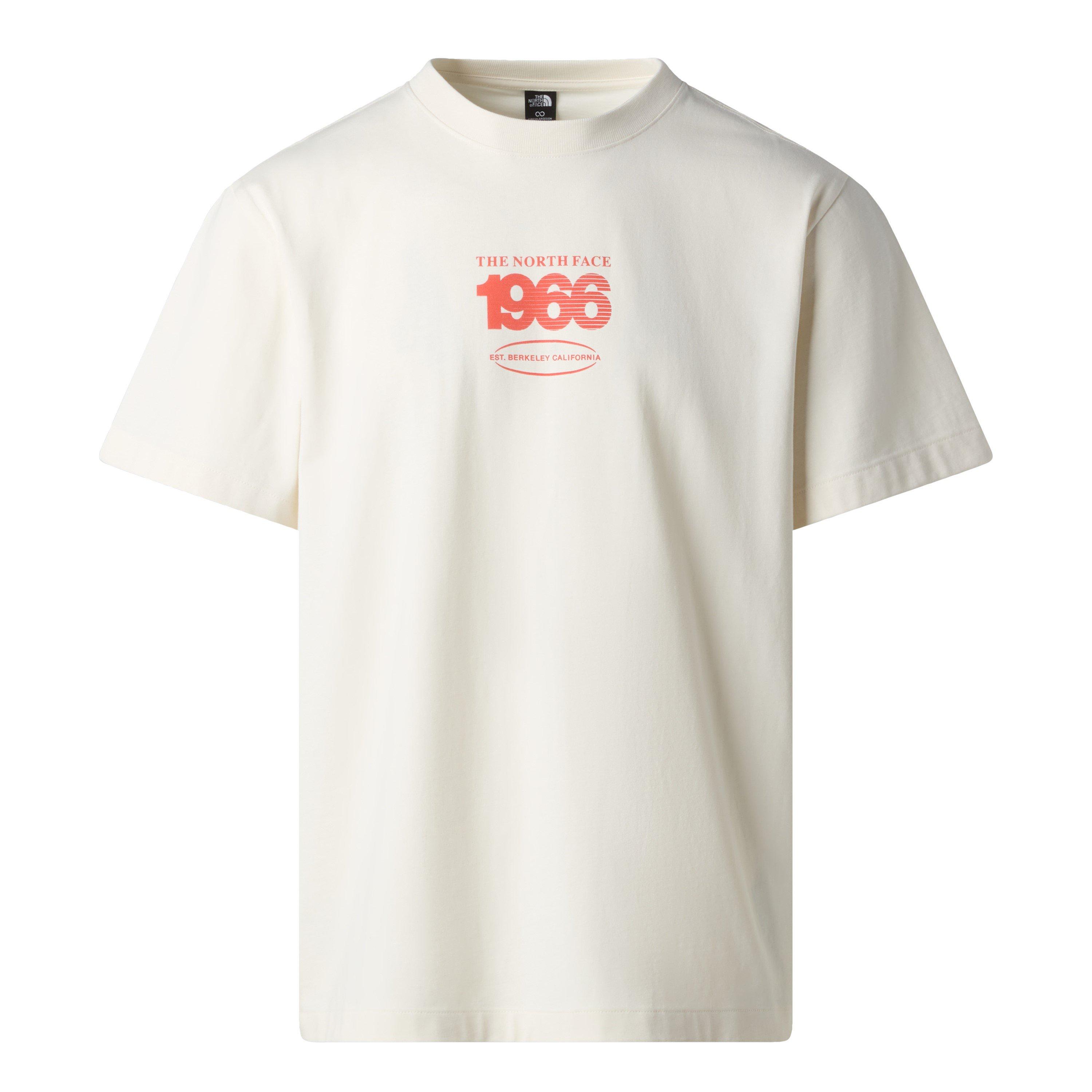The North Face Men's Tnf Track Tee - White Dune - Small