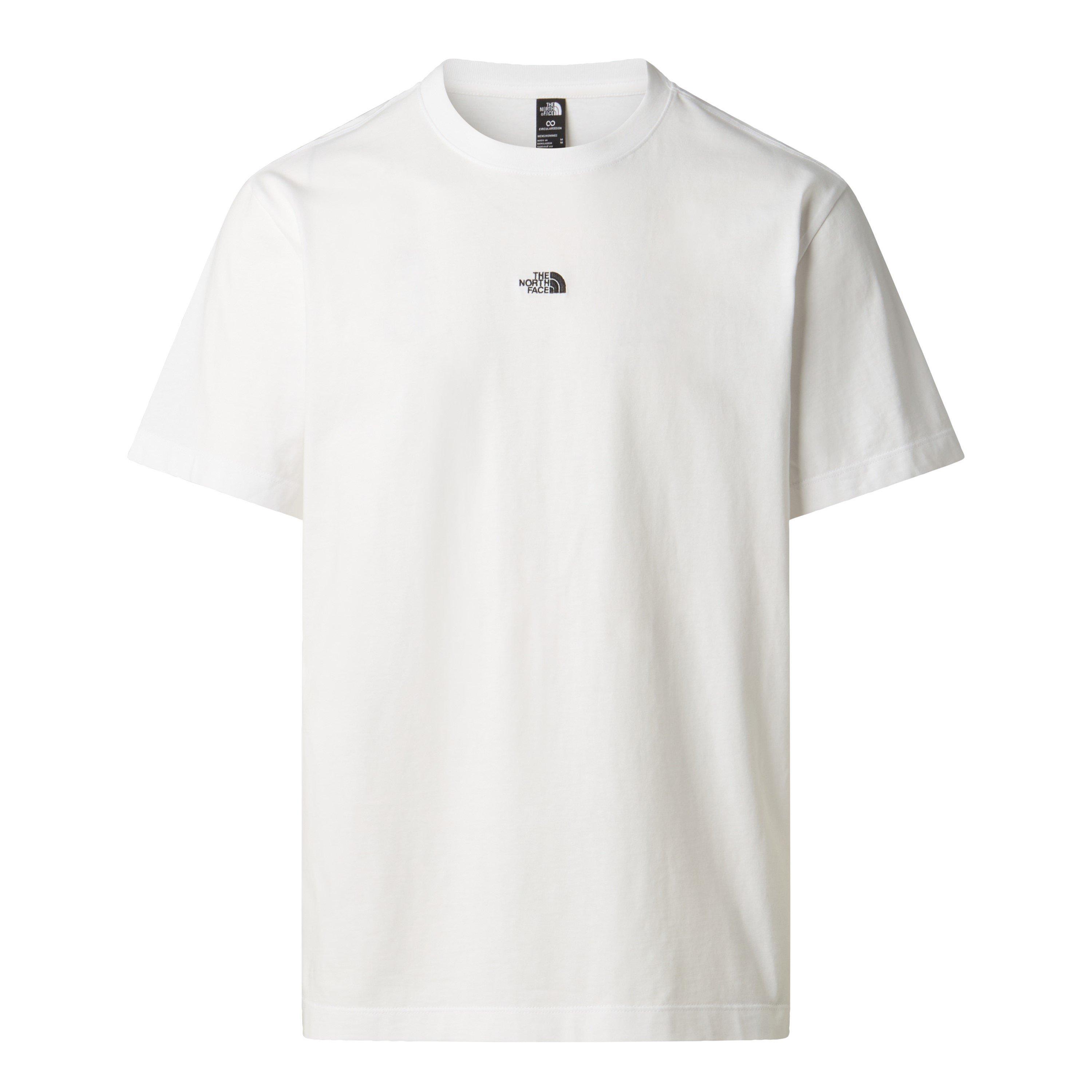 The North Face Men's Tnf Ess Central Logo Tee - Tnf White - Small