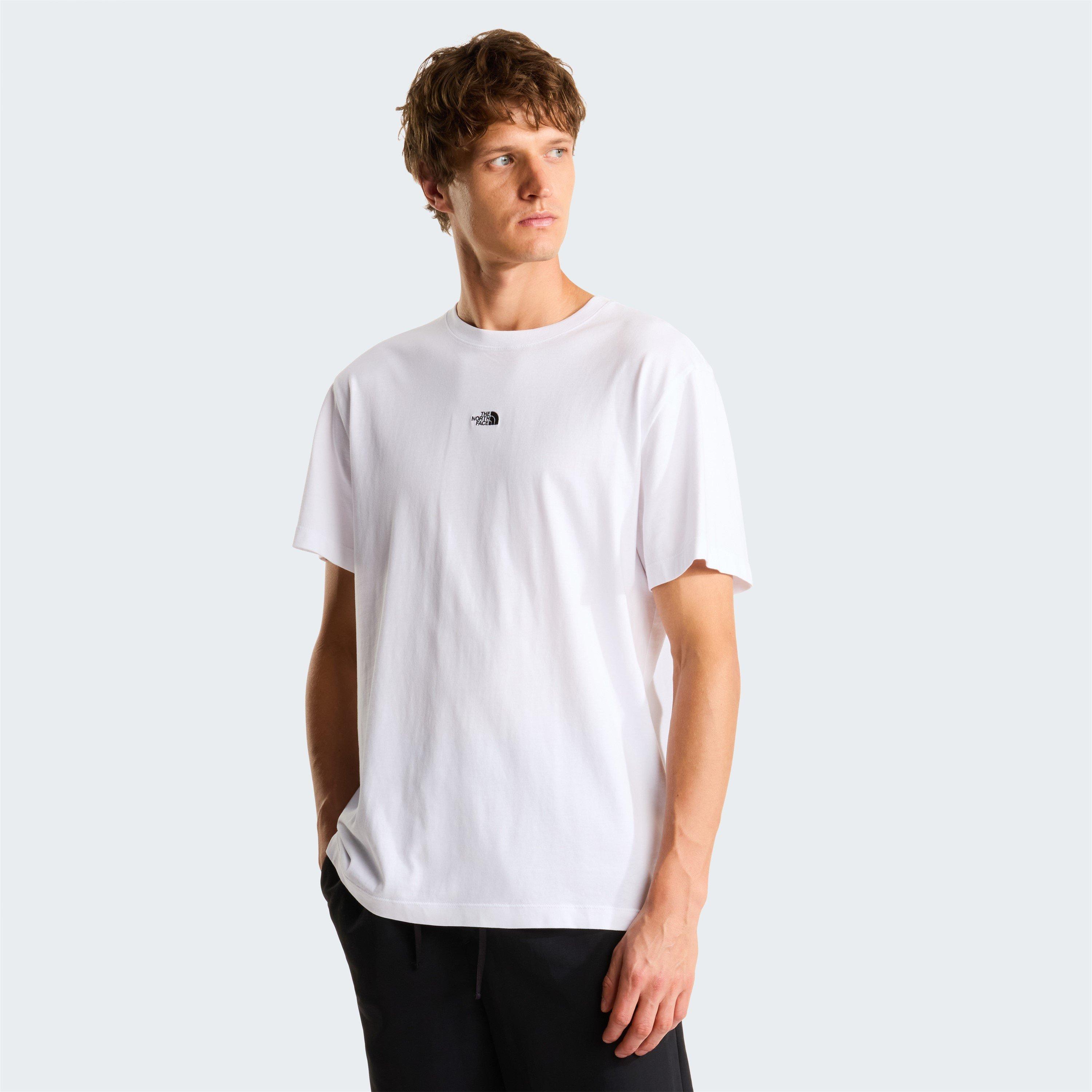 TNF White - The North Face - TNF Ess Central Logo Tee Mens - 3
