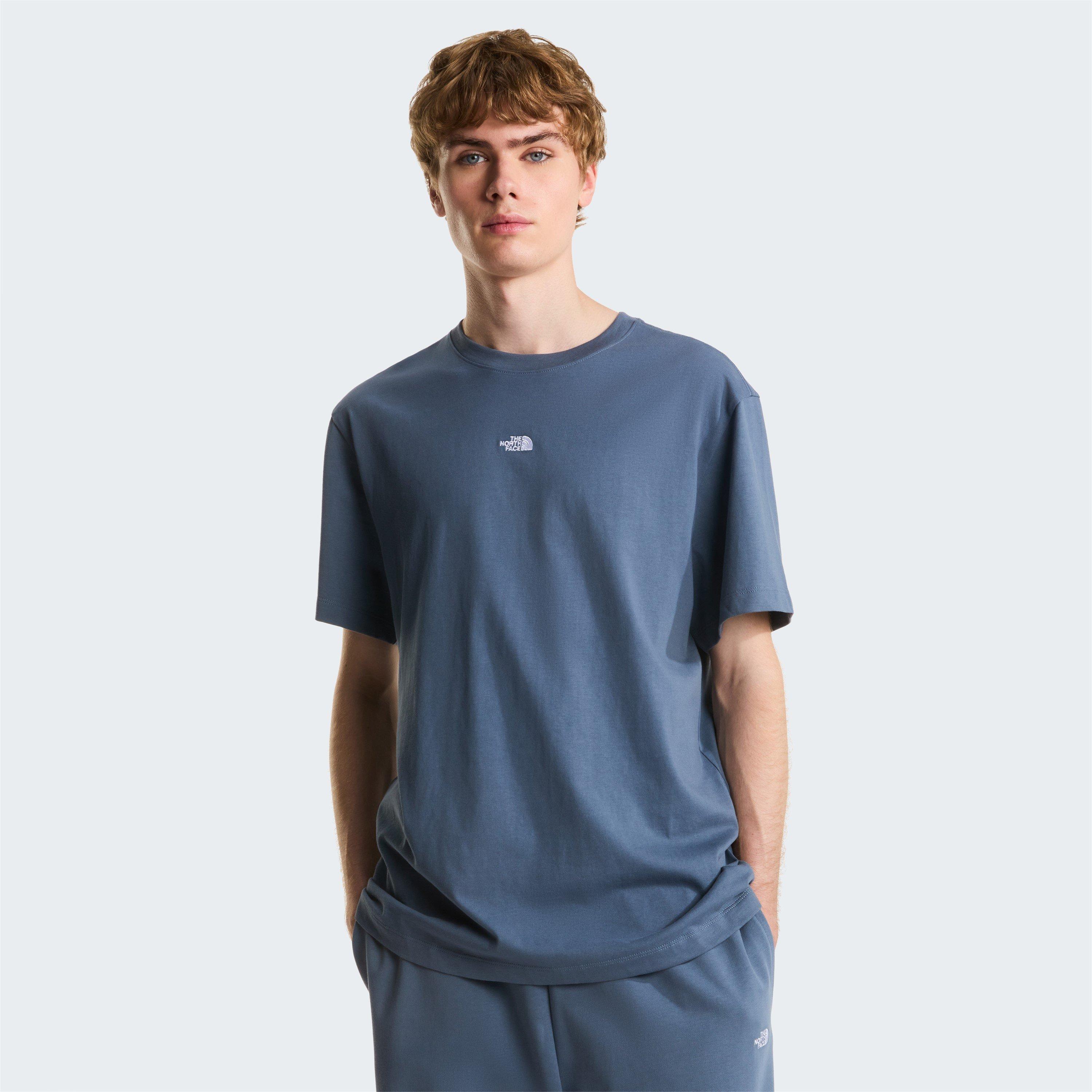 Granite Grey - The North Face - TNF Ess Central Logo Tee Mens - 3