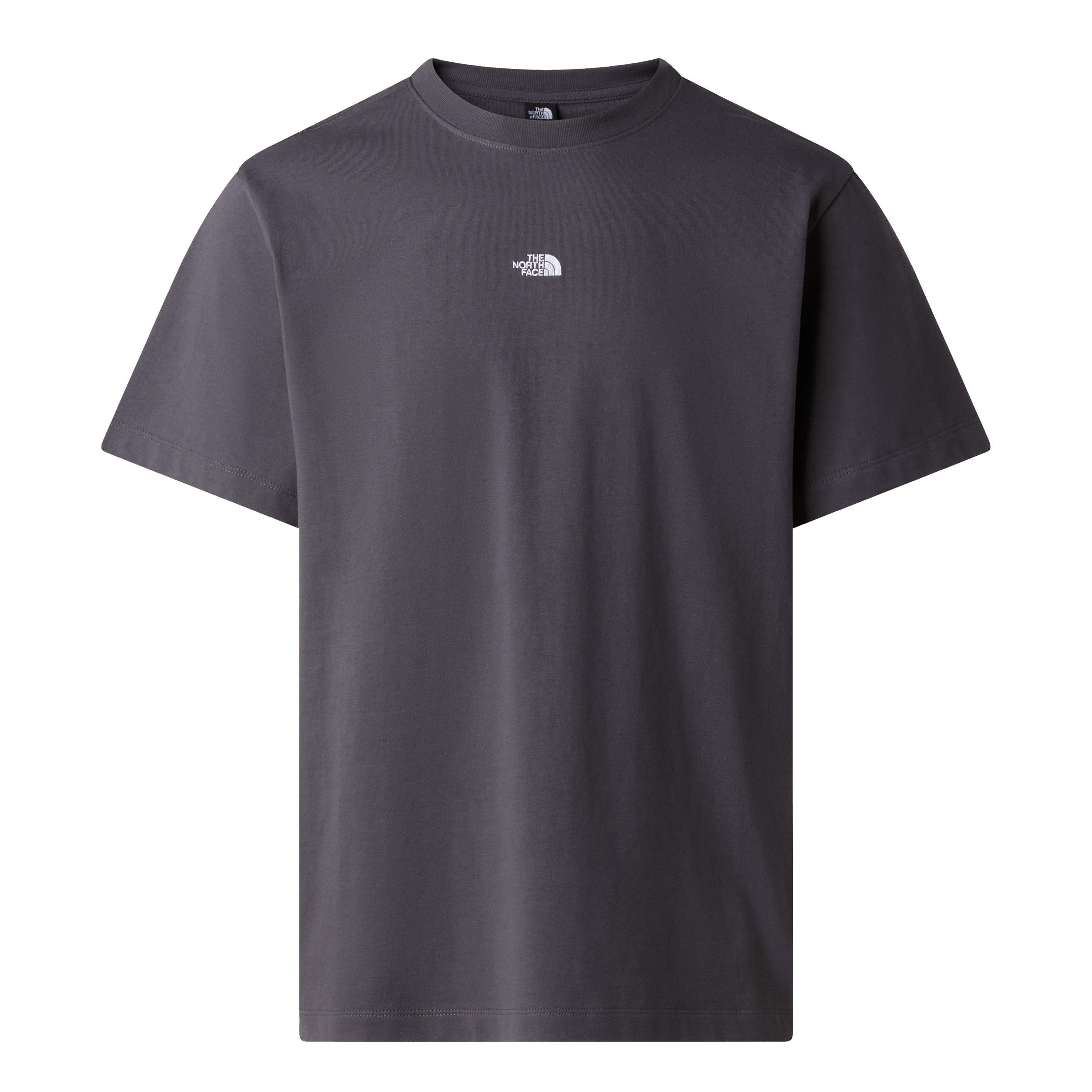 The North Face Men's Tnf Ess Central Logo Tee - Anthricite Grey - Large