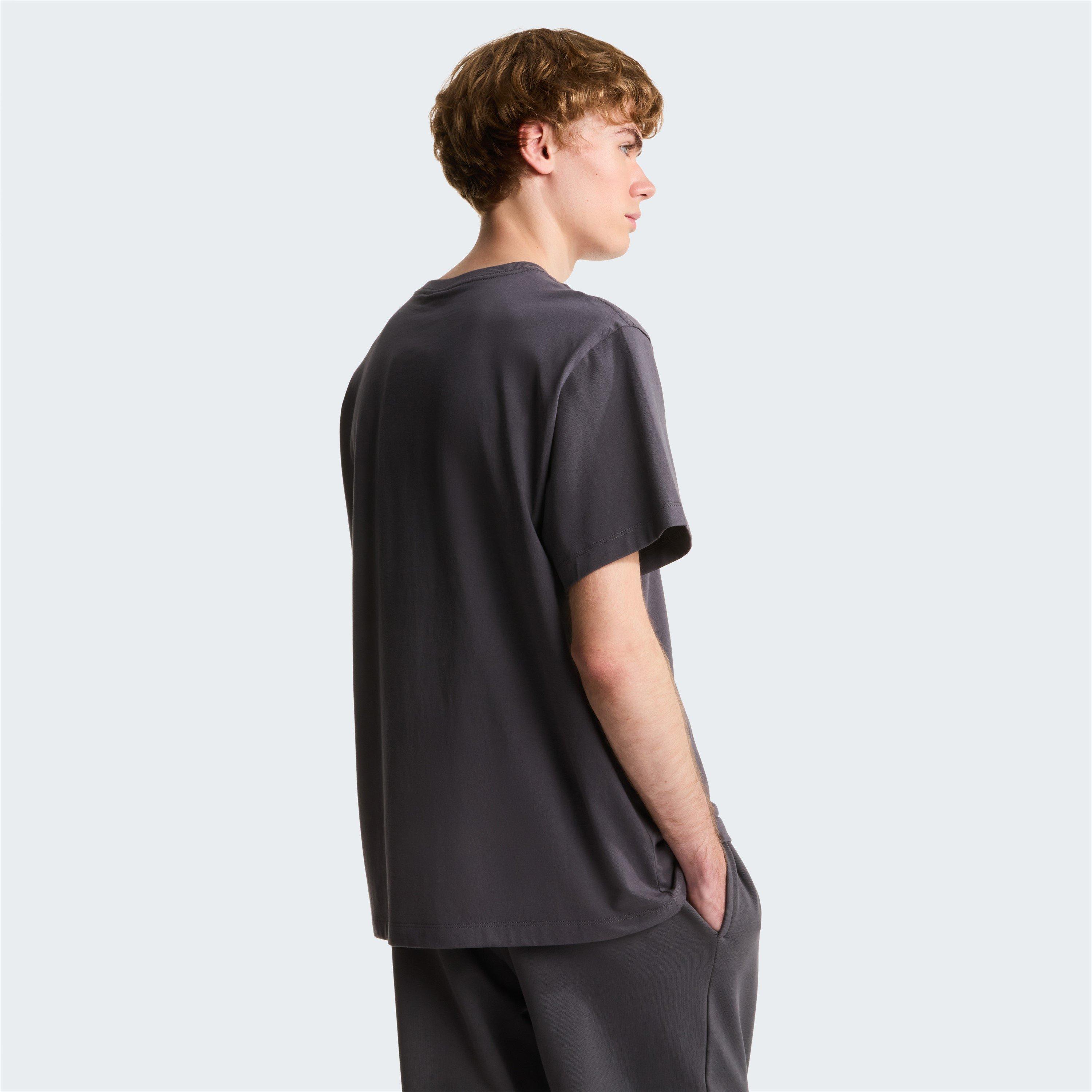 Anthricite Grey - The North Face - TNF Ess Central Logo Tee Mens - 4