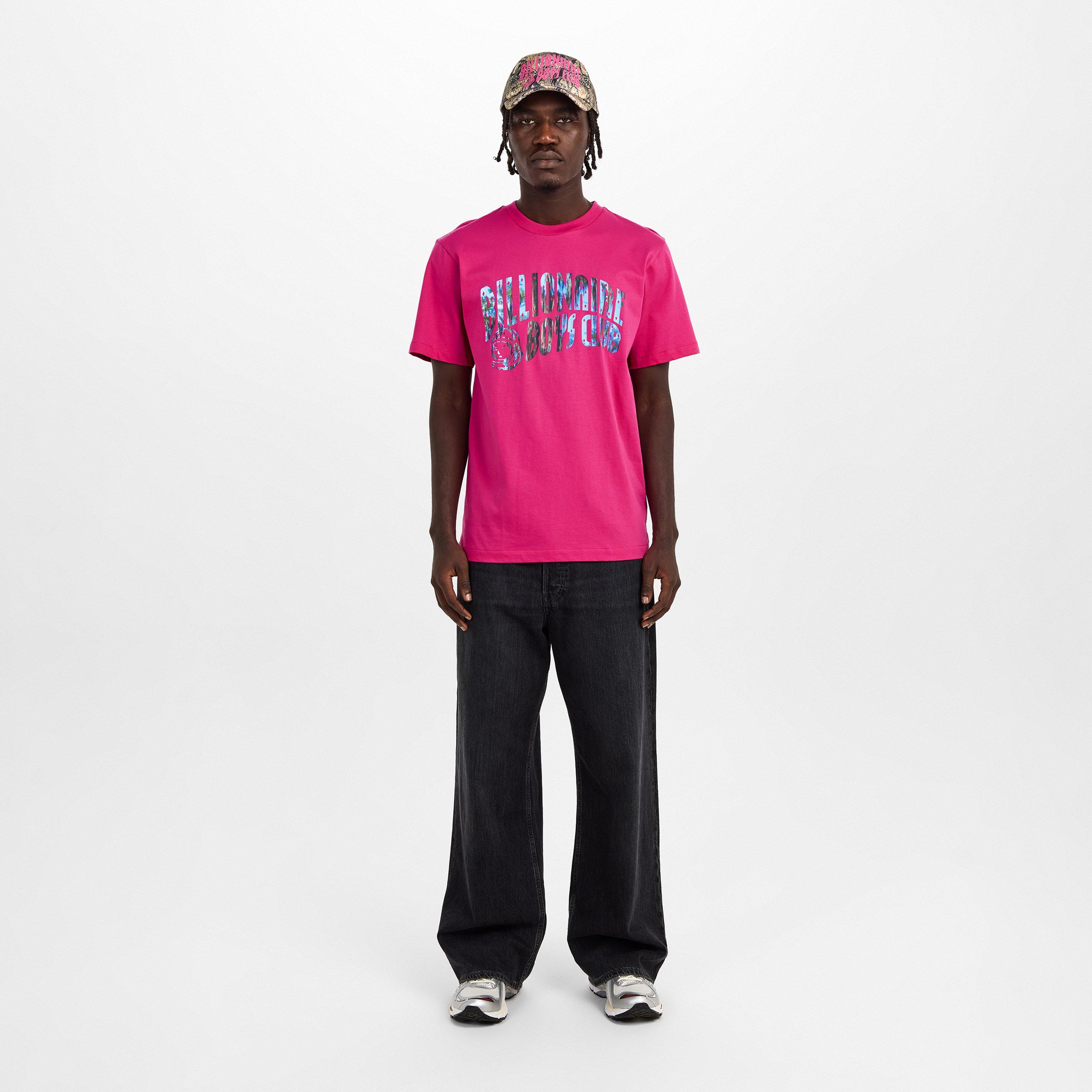 Pink - Billionaire Boys Club - Men's Bayou Arch T-Shirt - 6