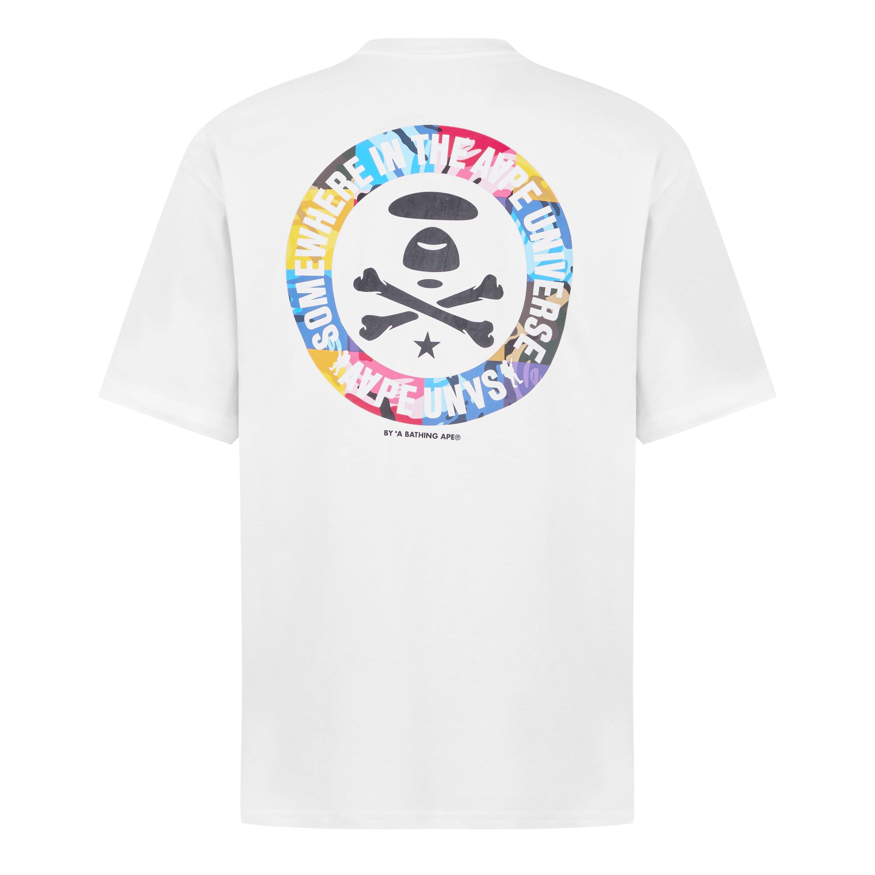 White WHX - AAPE - Universe Bones T-Shirt - 2