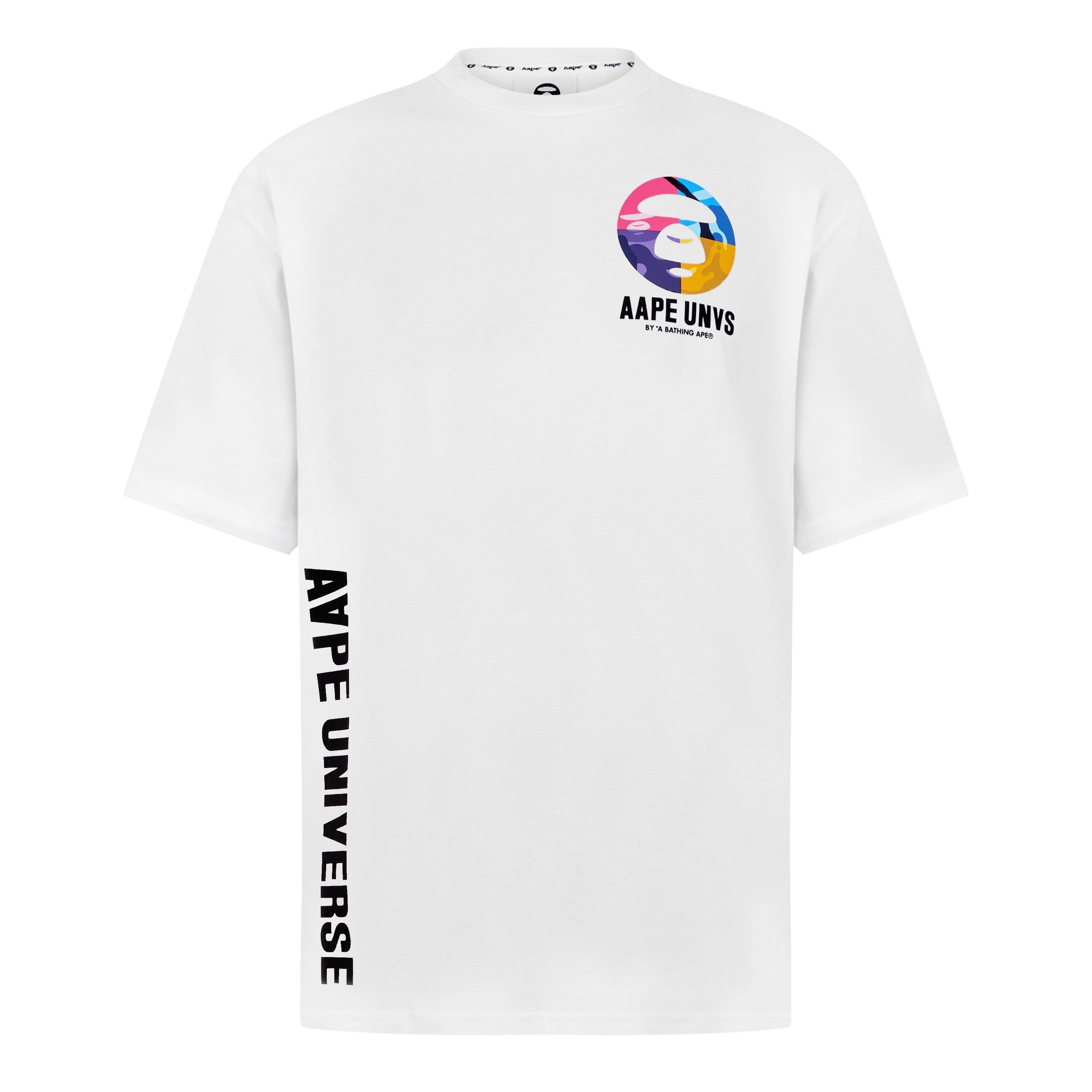 White WHX - AAPE - Universe Bones T-Shirt - 7