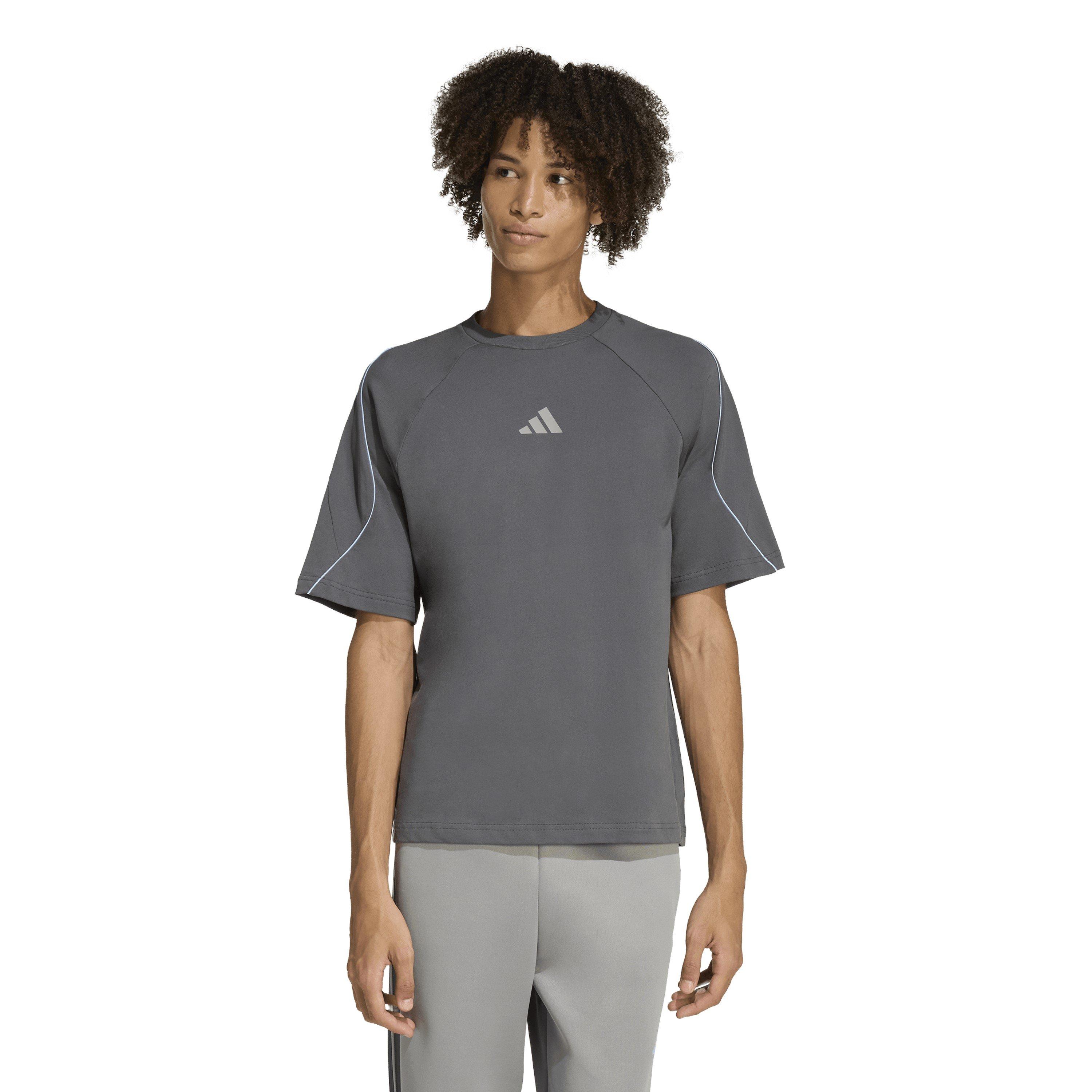 Grey/Blue - adidas - Men's T-Shirt - 2
