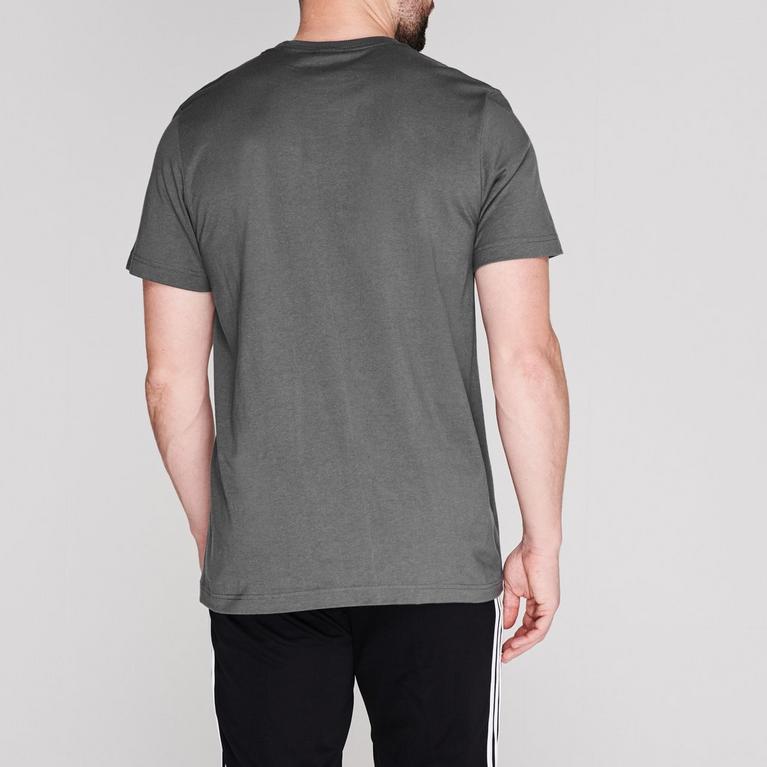 Gris5/Noir/Blanc - adidas - Linear Camo Men's T-shirt - 3