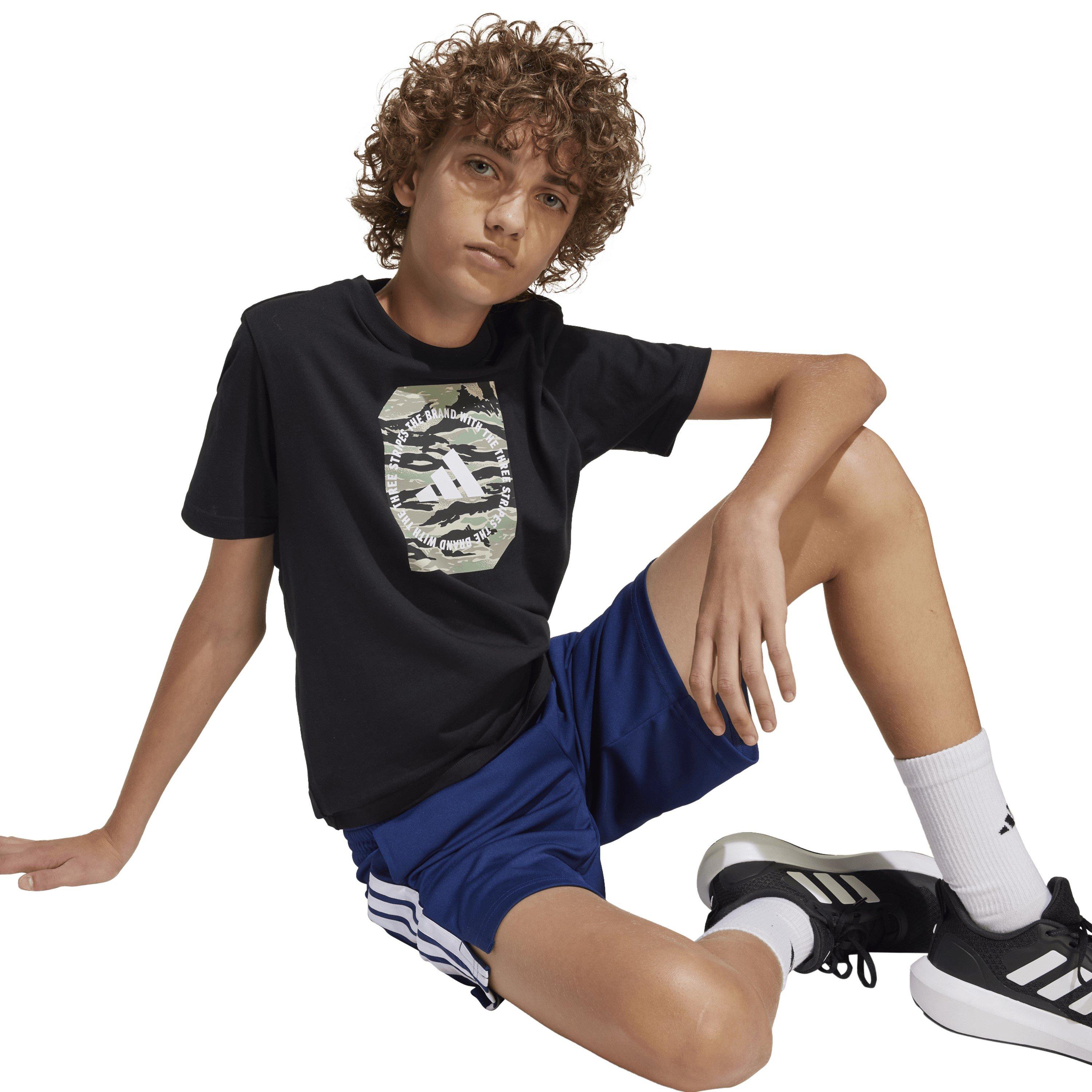 Zwart/Wit/Grijs - adidas - Logo T Shirt Junior - 6